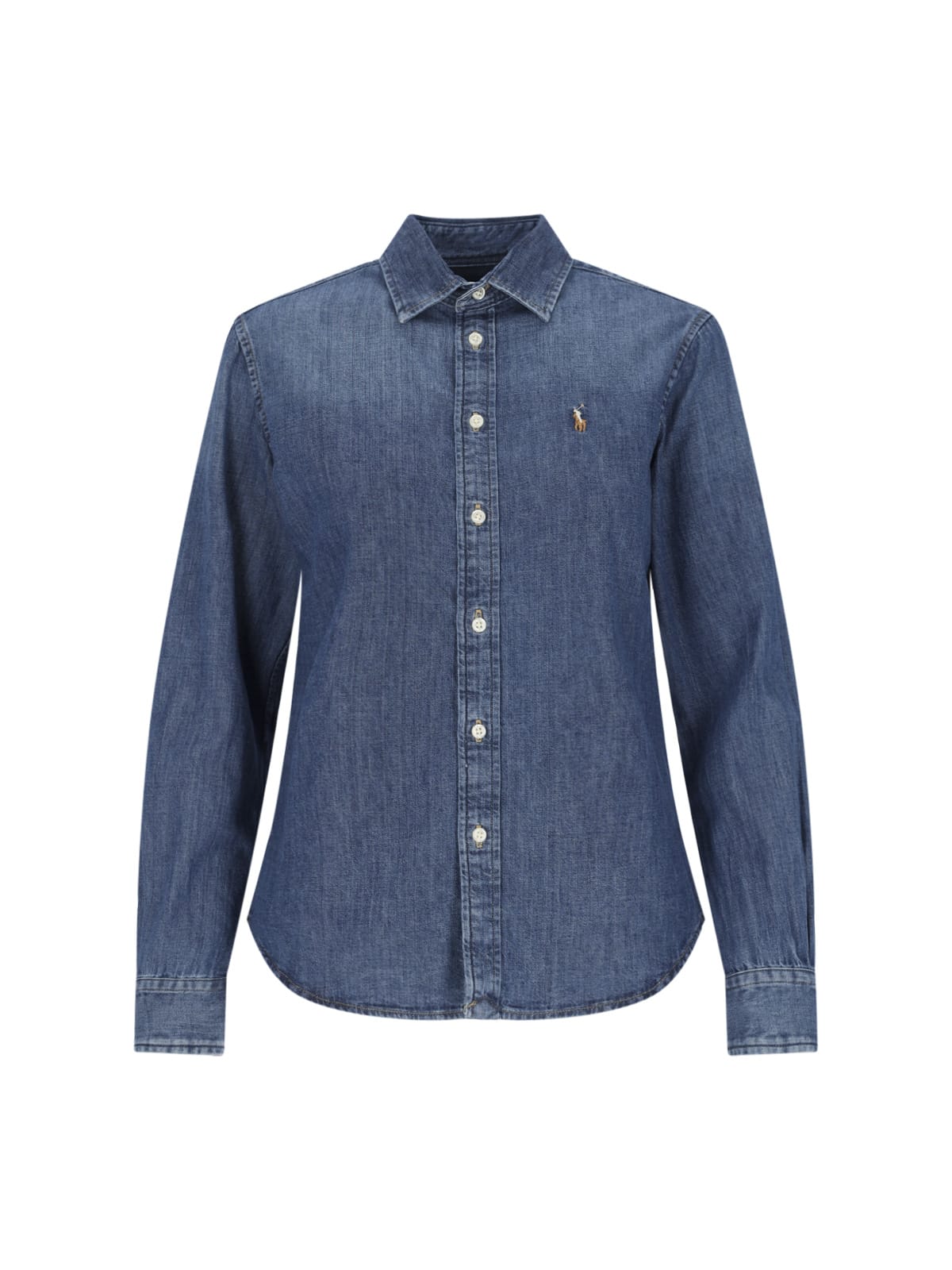 Logo Denim Shirt