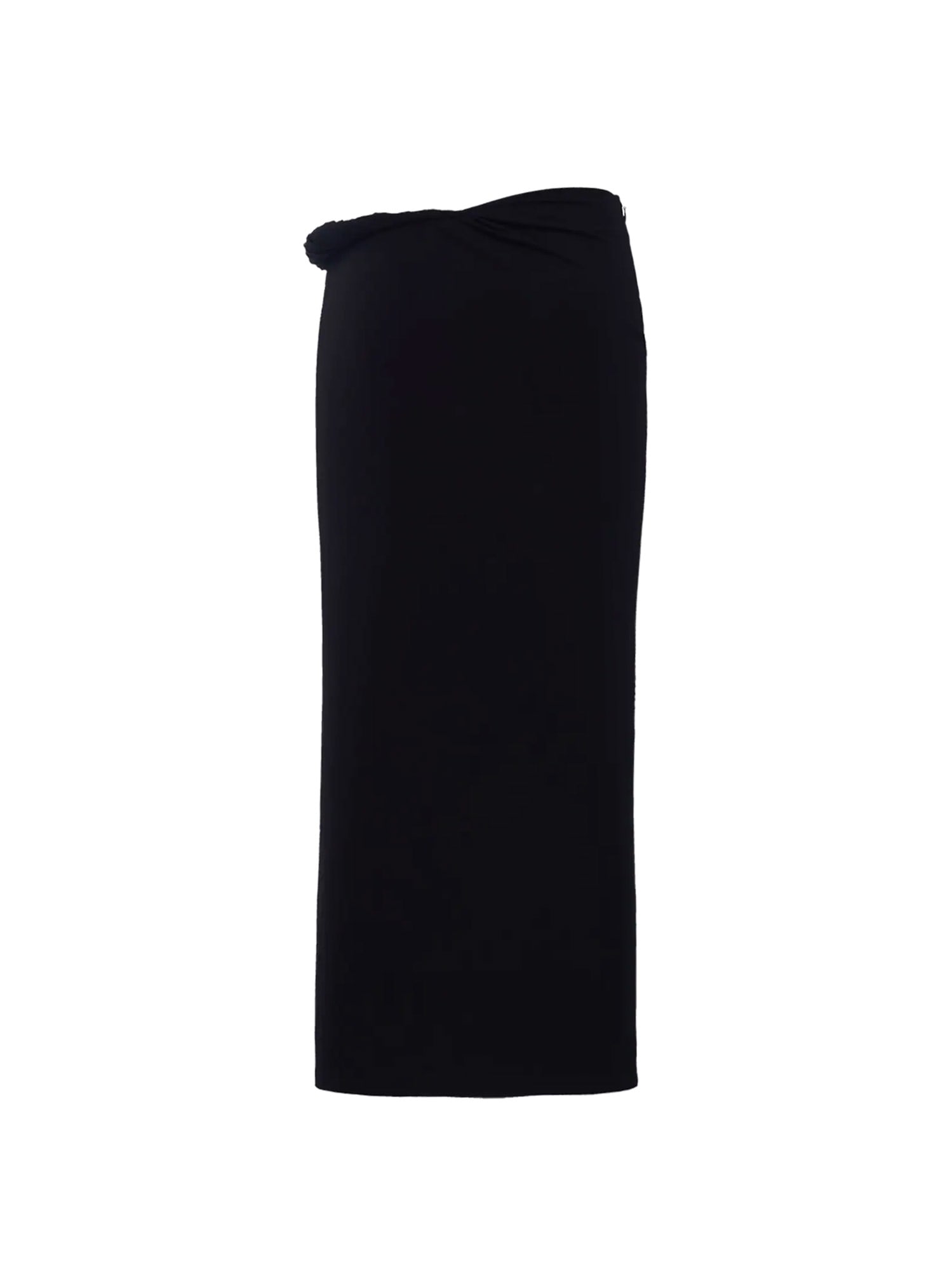 Shop Versace Skirt In Black