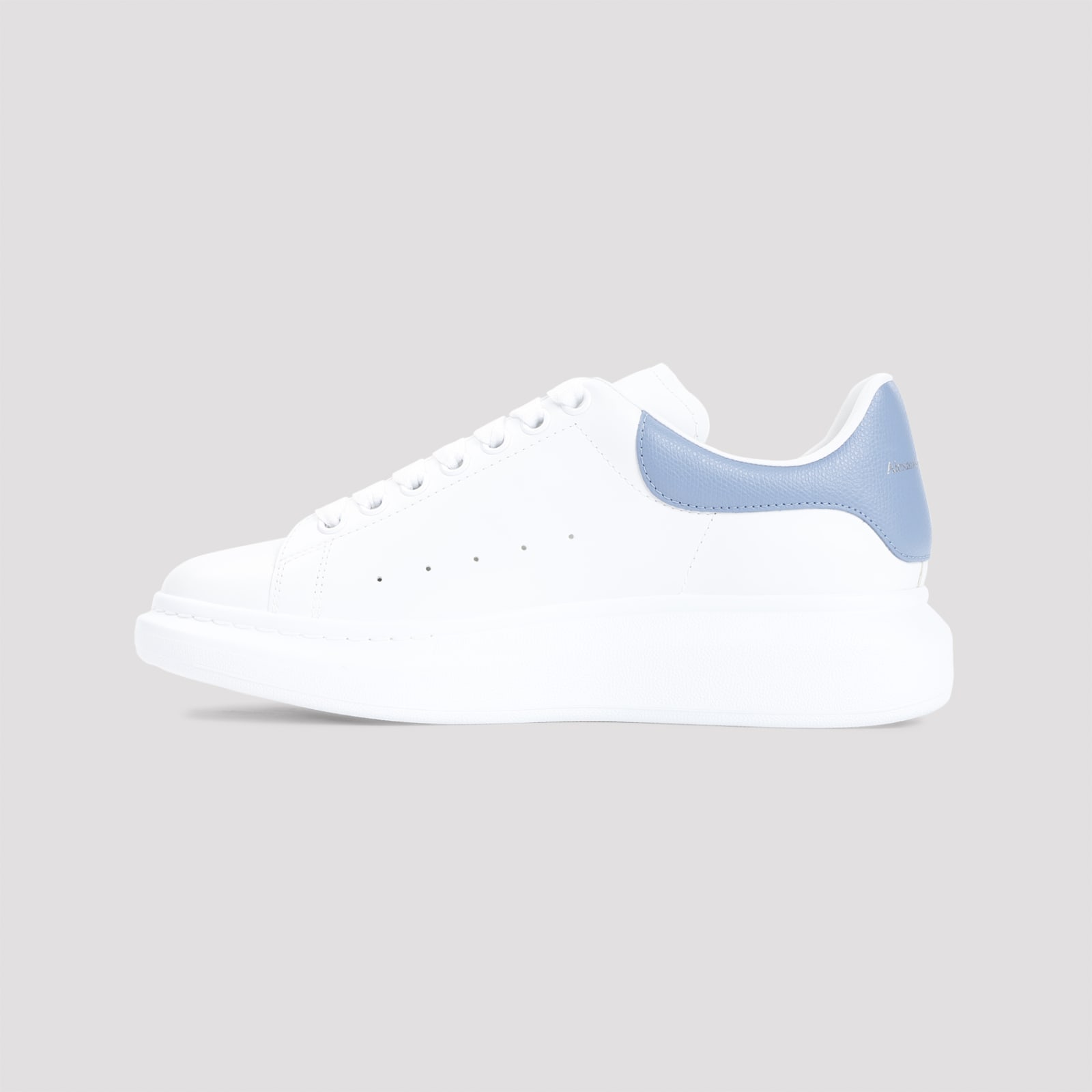 Shop Alexander Mcqueen Sneakers In White Navy