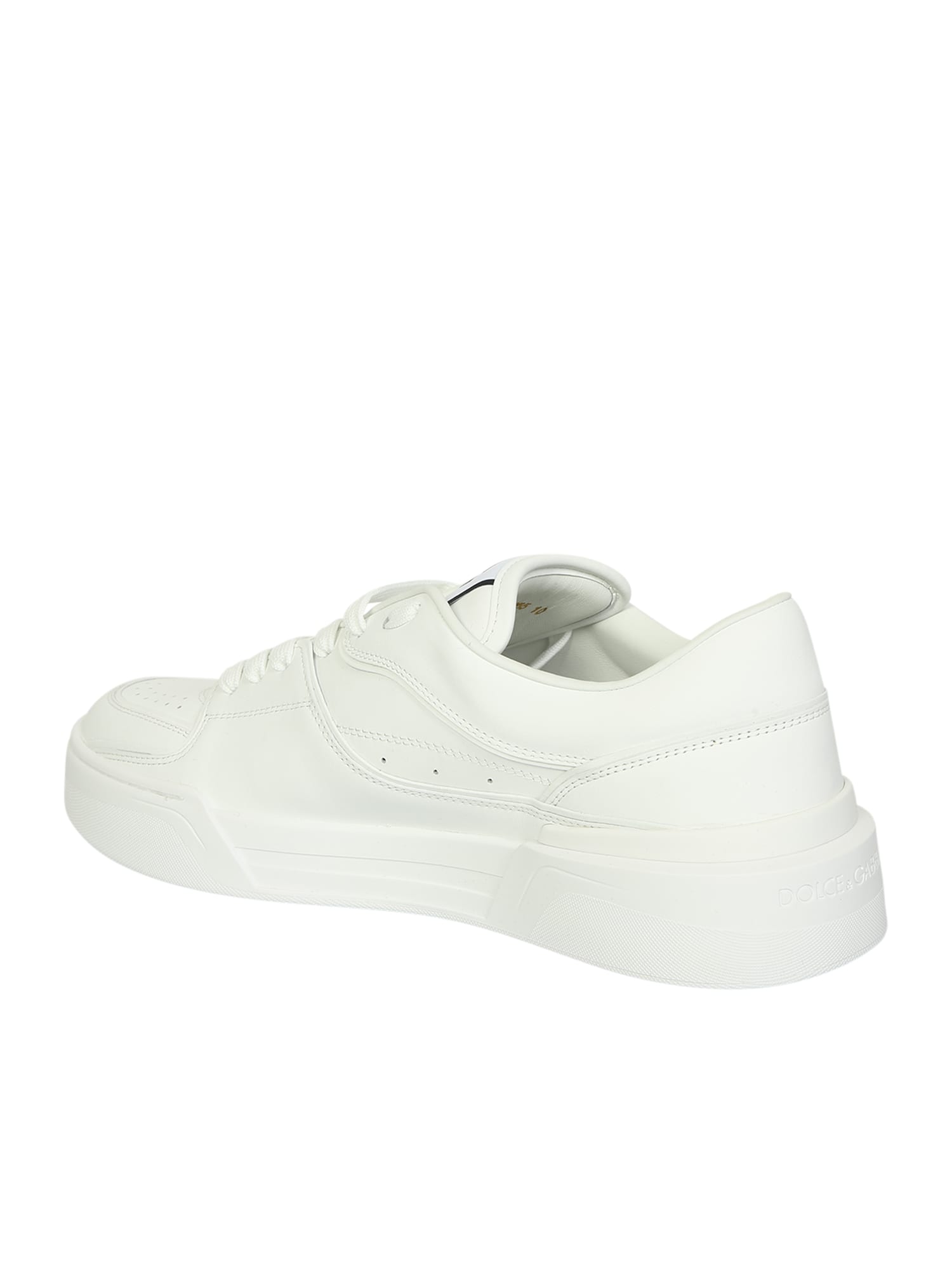 Shop Dolce & Gabbana Roma Low Sneakers White