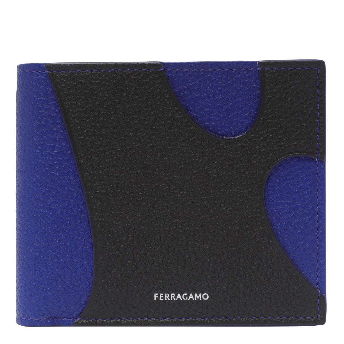 Shop Ferragamo Cut Out Wallet In Brown