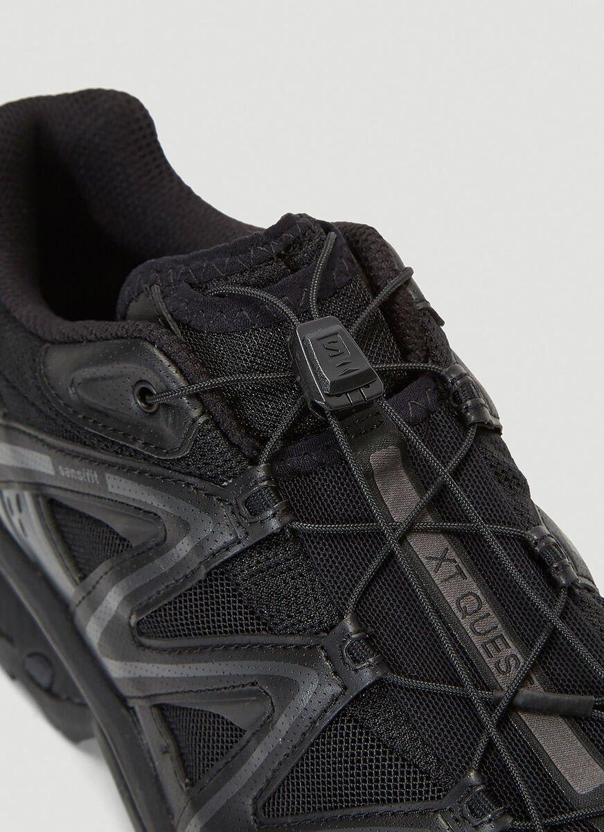 Salomon Xt-quest Mesh Low-top Sneakers In Black