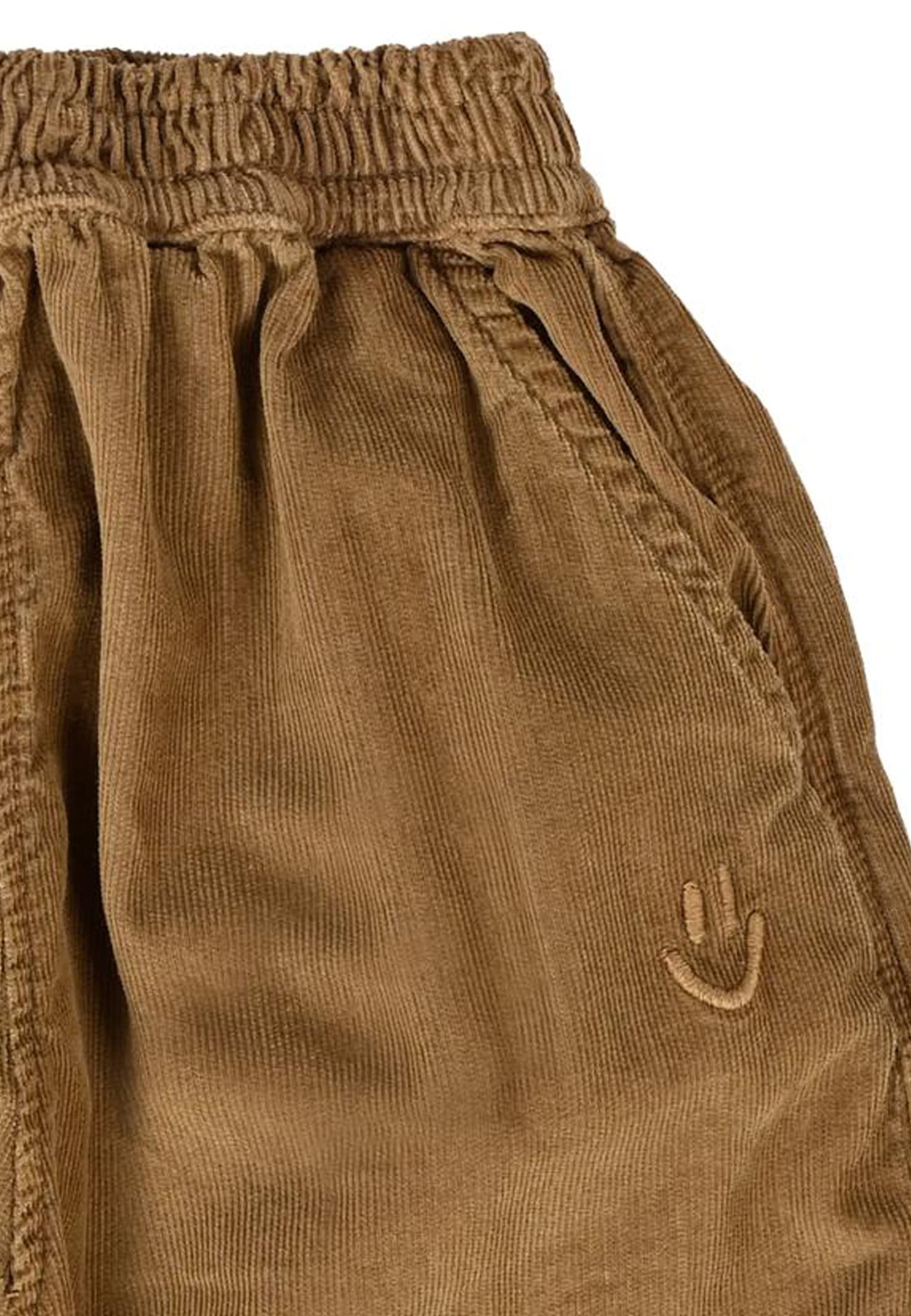 Molo Brown Trousers For Babykids With Smile In Brown