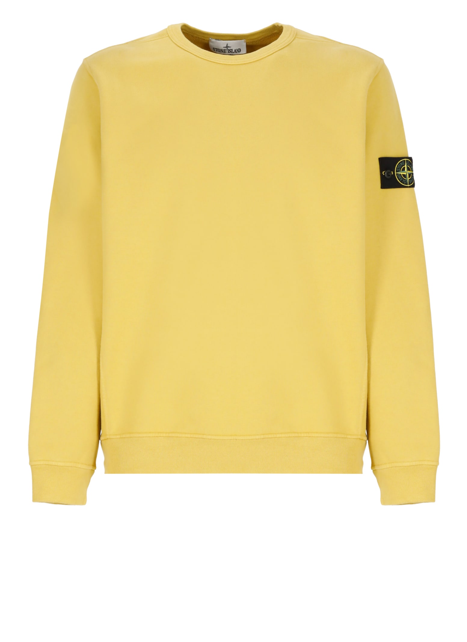 Yellow Cotton Sweatshirt