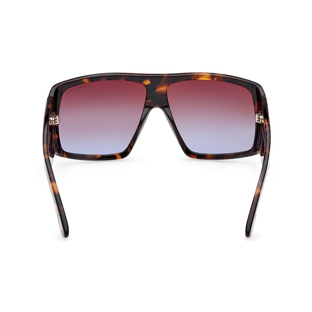 Shop Tom Ford Raven Square Frame Sunglasses In 56f