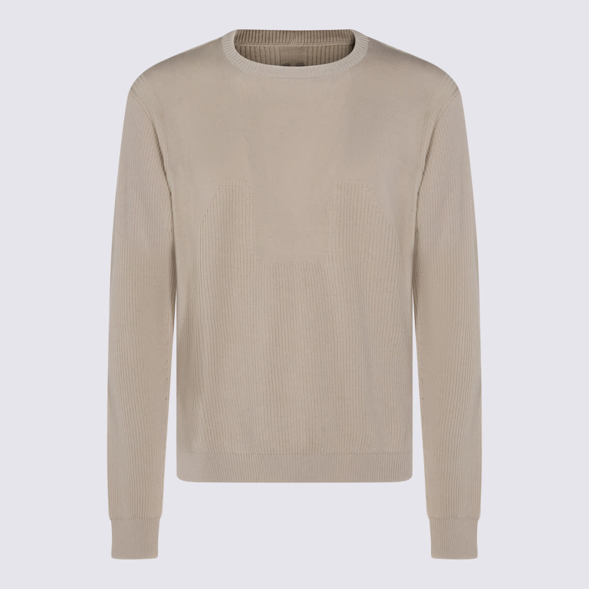 Rick Owens Beige Cotton Knitwear