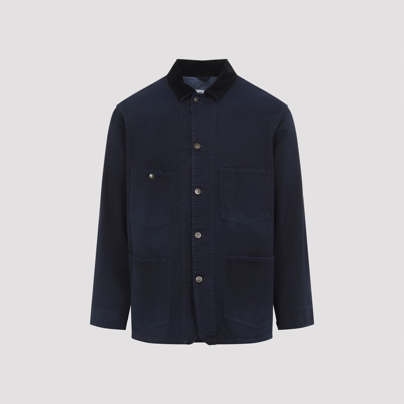 Maison Margiela Tailored Sports Jacket With Collar And Long Sleeves In Multi