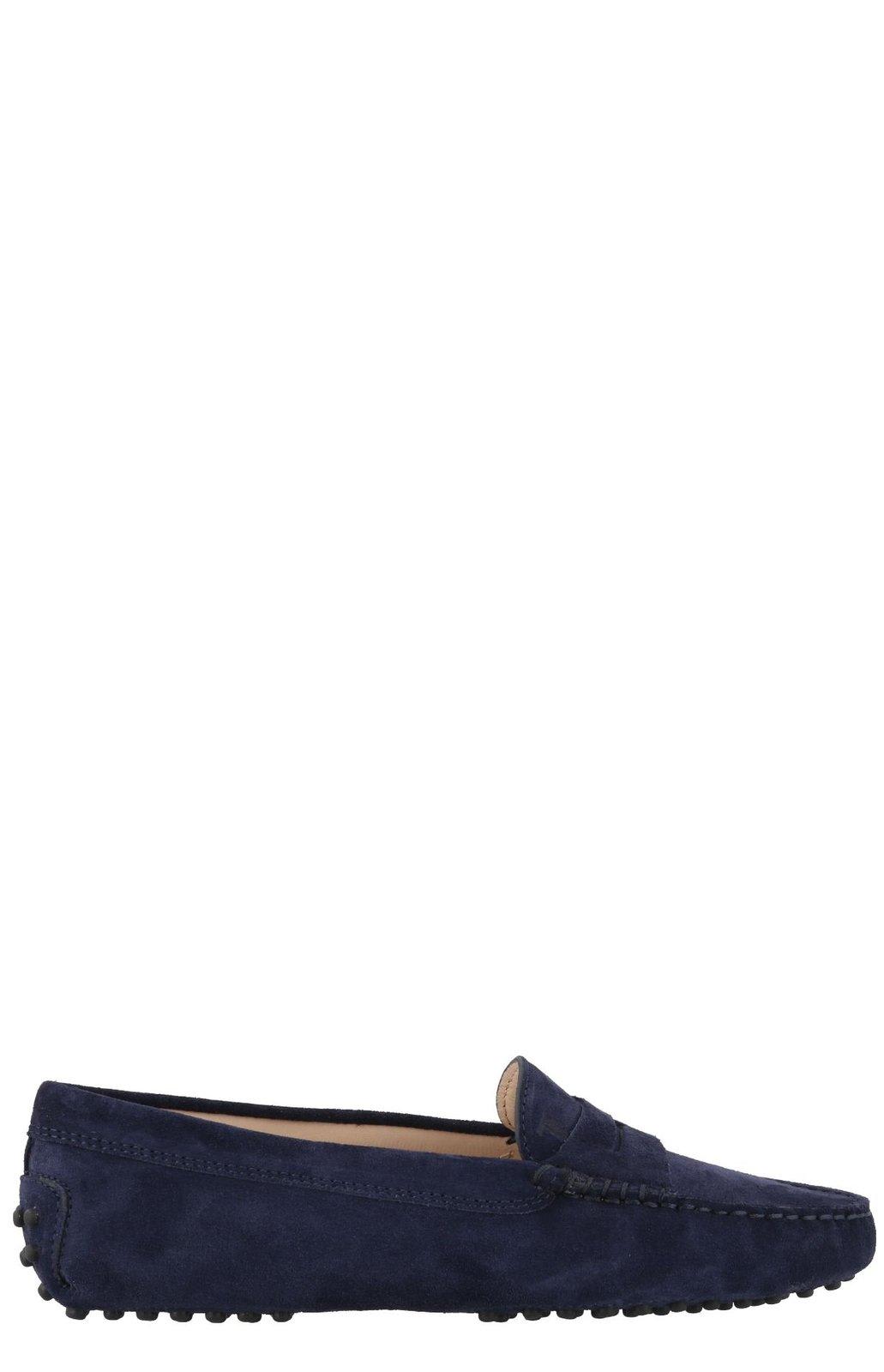 Tod's Gommino Driving Shoes In Blue