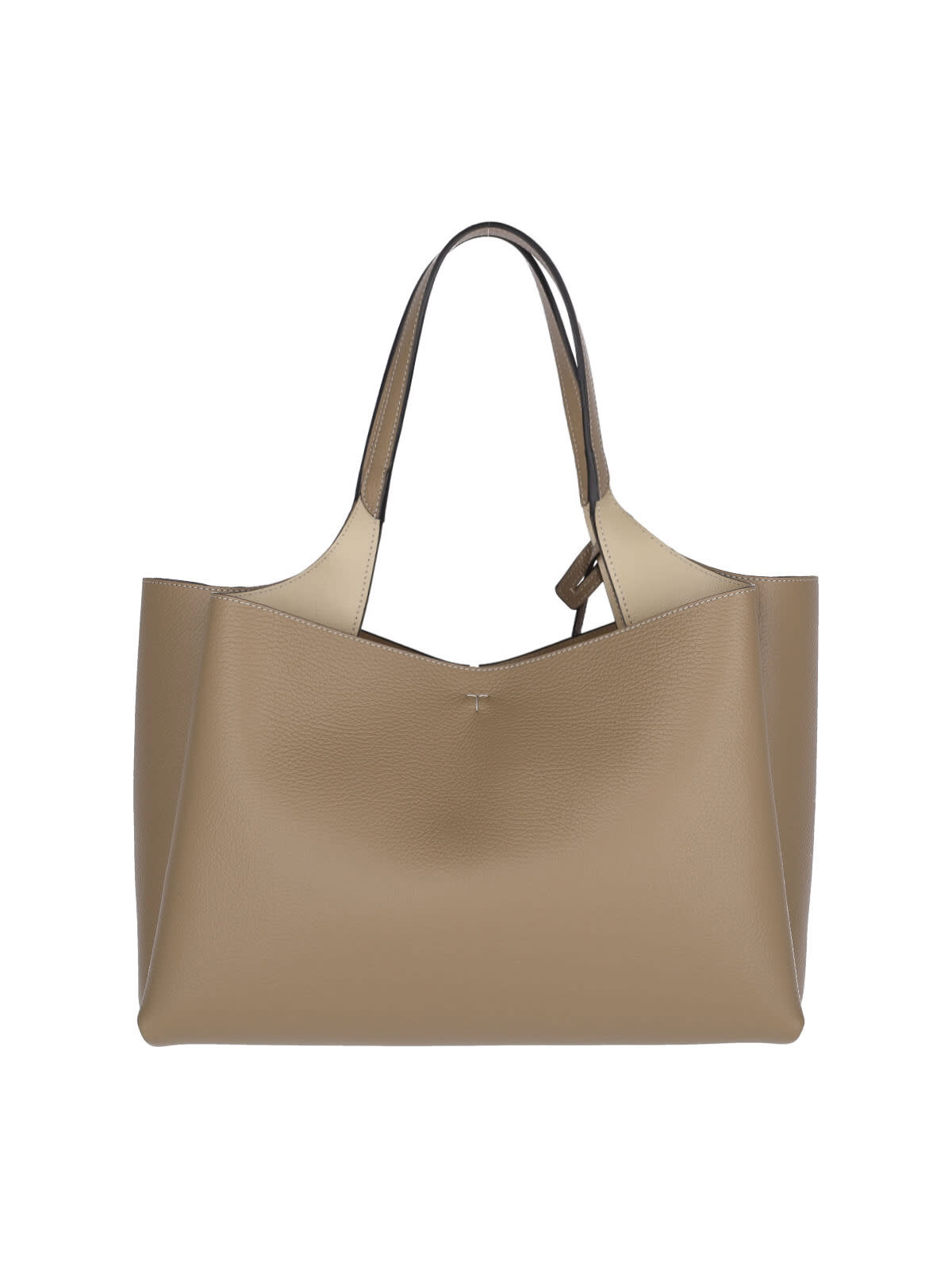 Tod's Medium Tote Bag In Beige