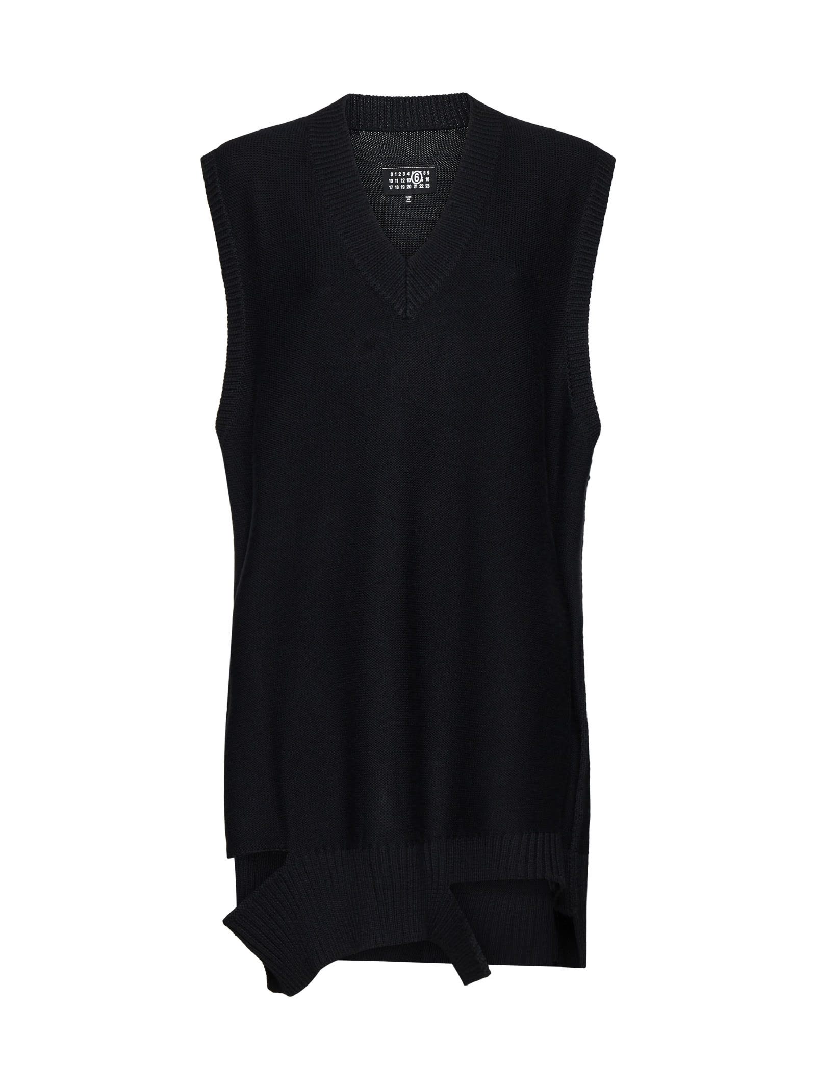 Shop Mm6 Maison Margiela Dress In Black