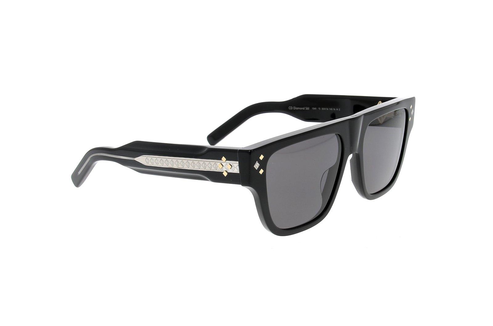 Shop Dior Square Frame Sunglasses In 10a0