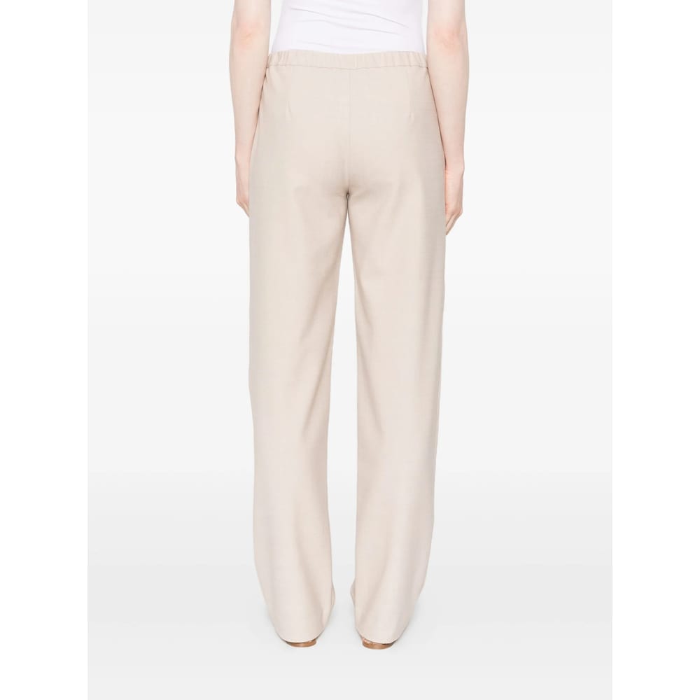 Antonelli Sesame Beige Trousers In Neutral