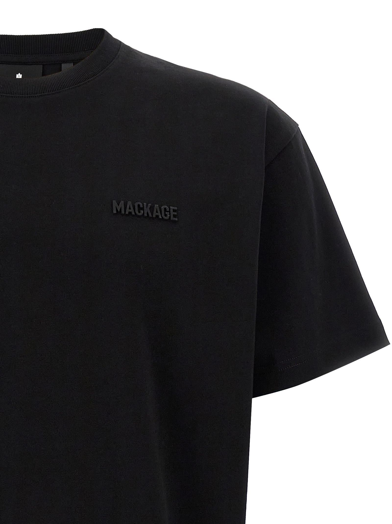 Mackage Short-sleeved T-shirt In Black