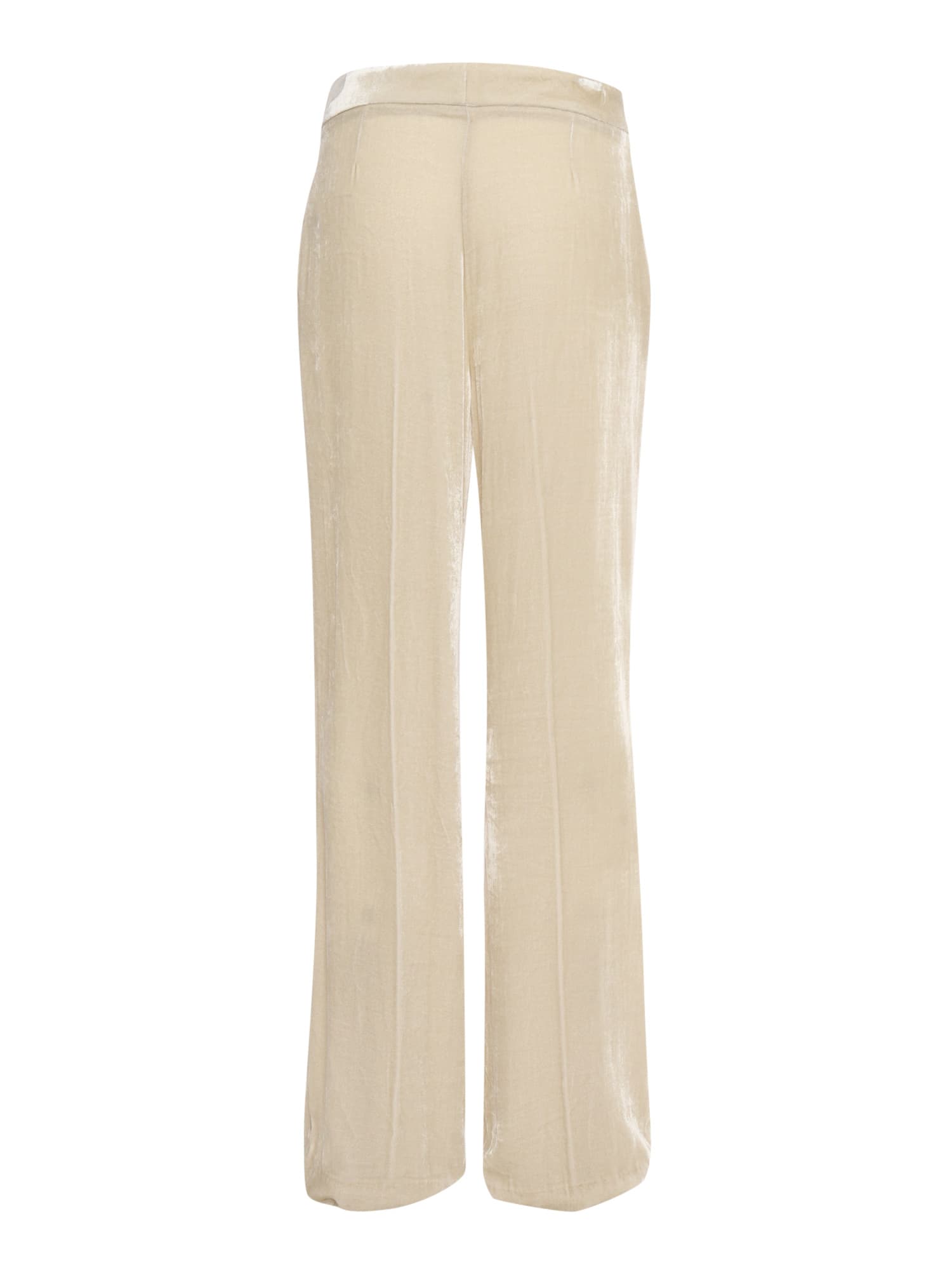 Shop P.a.r.o.s.h Pants In Beige