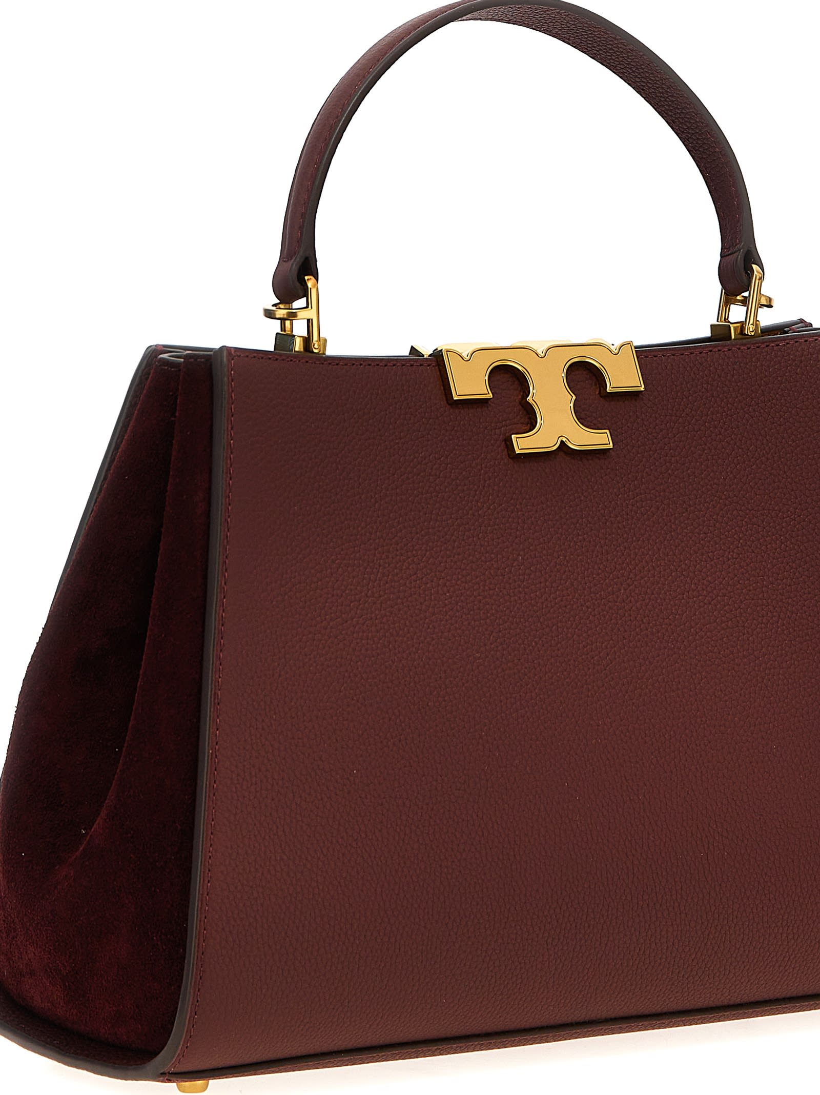 Shop Tory Burch Eleanor Handbag In Bordeaux