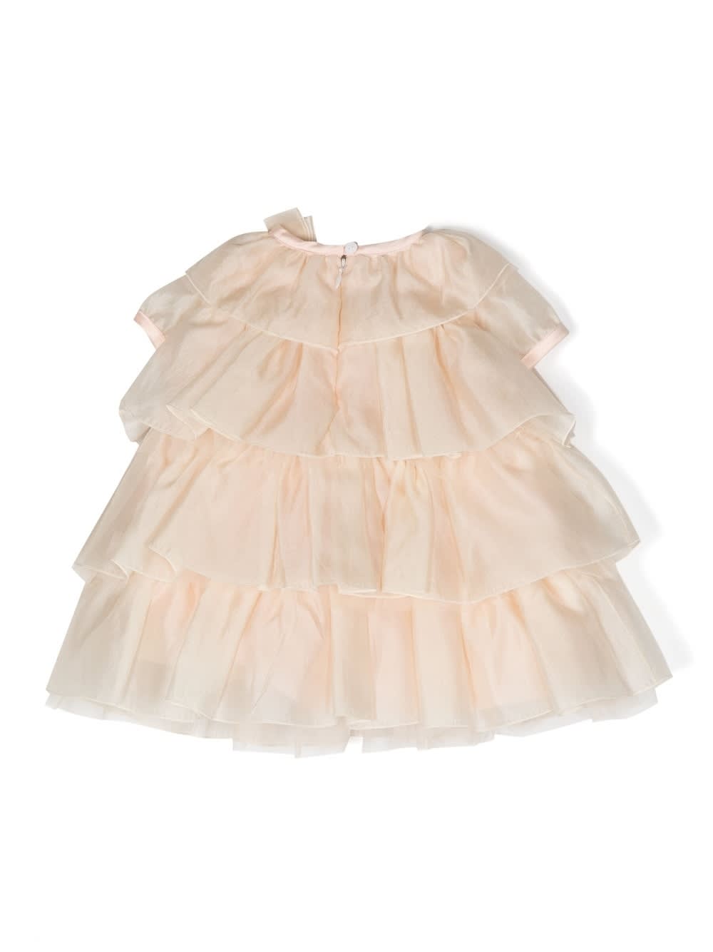 Mimisol Babies' Dress With Ruffles In Pink