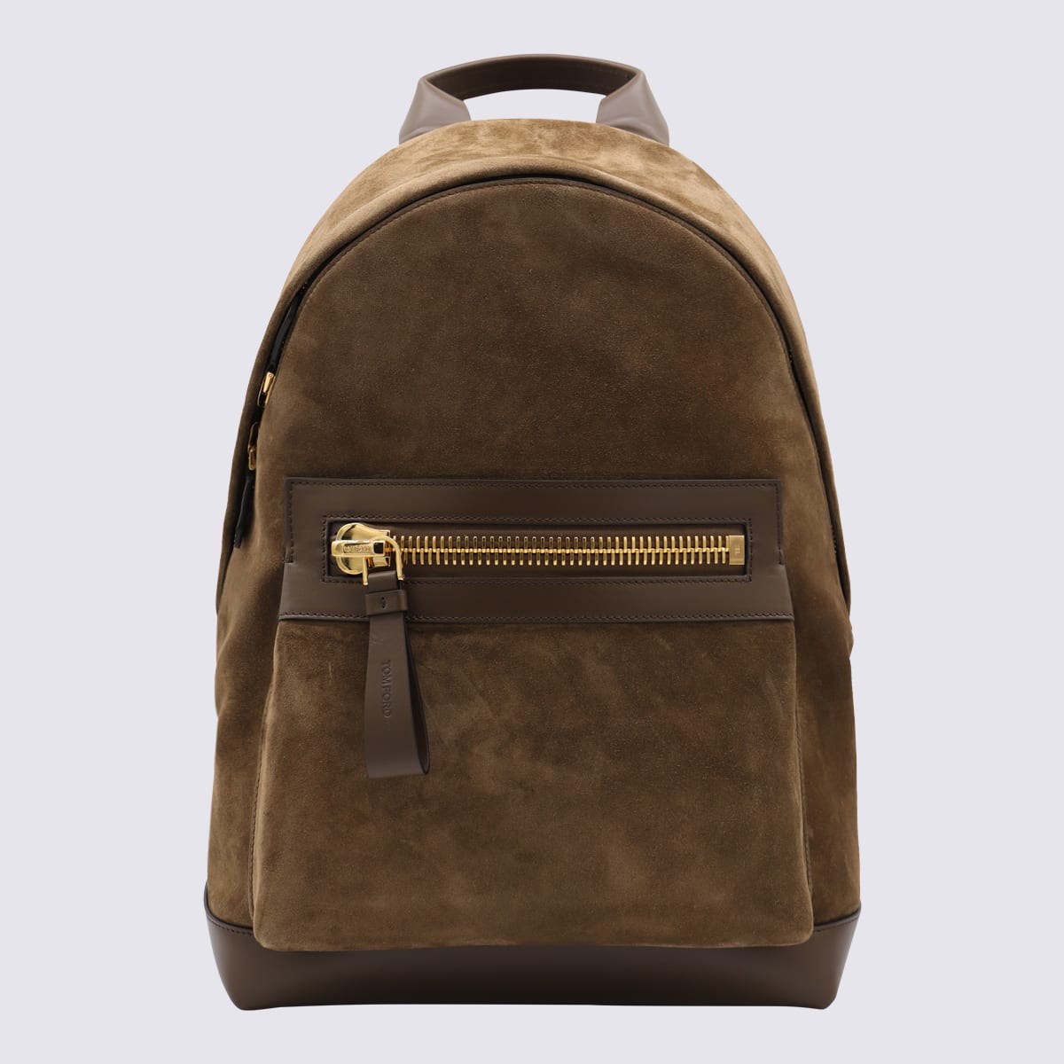 Brown Leather Backpack