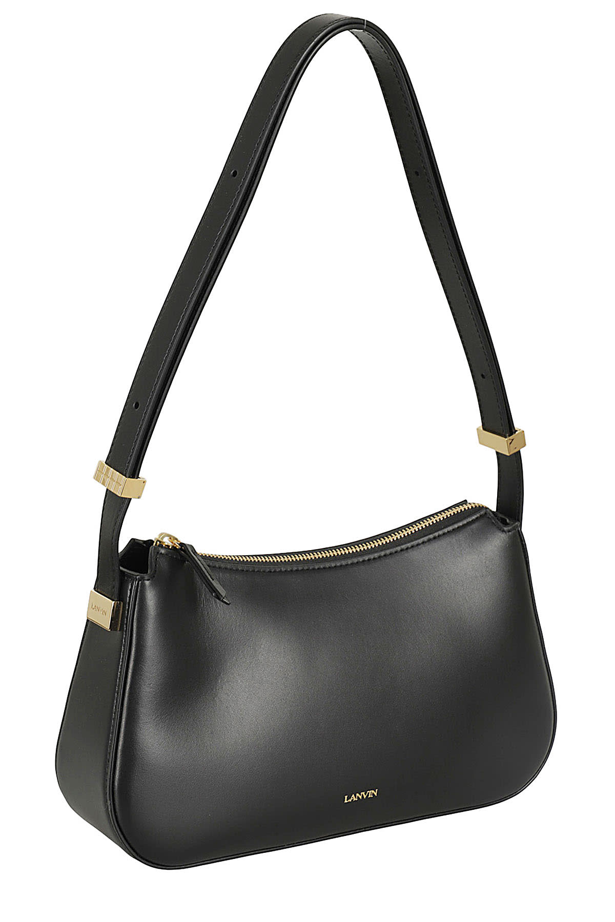 Shop Lanvin Concerto Shoulder Bag In Black