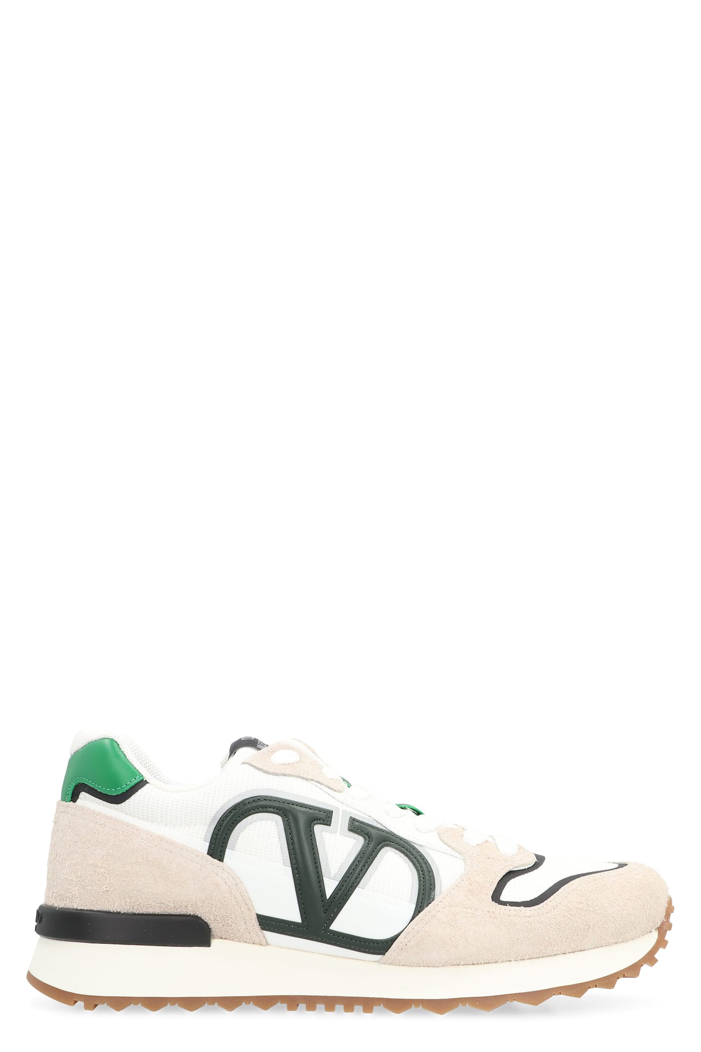 Shop Valentino Garavani - Vlogo Pace Low-top Sneakers In White