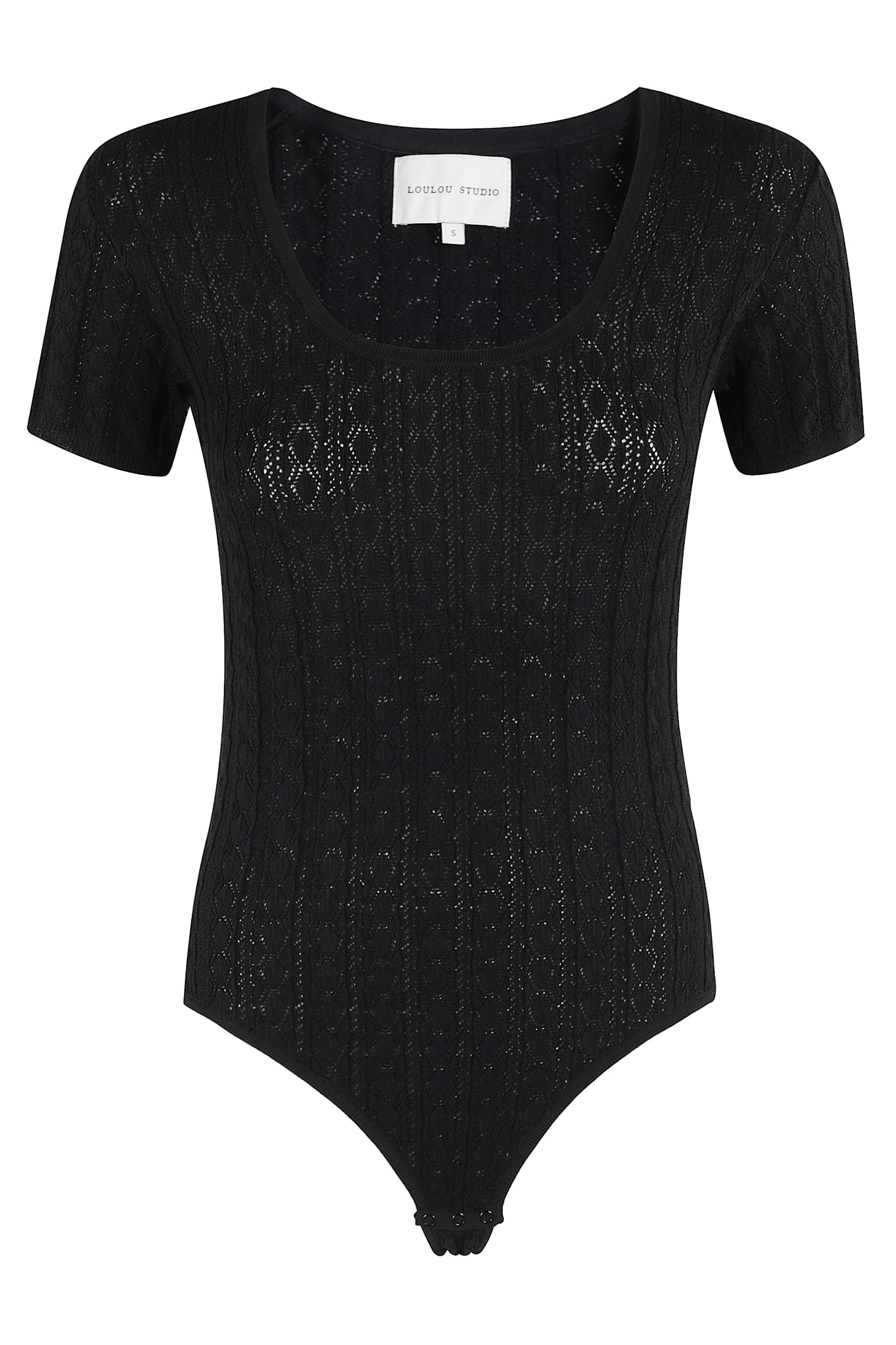 Rib-lace Knit Fitted Body