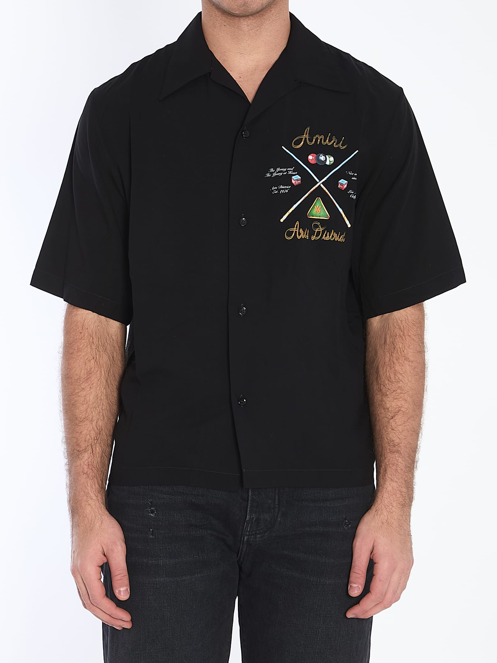 Pool Cue Bowling Shirt