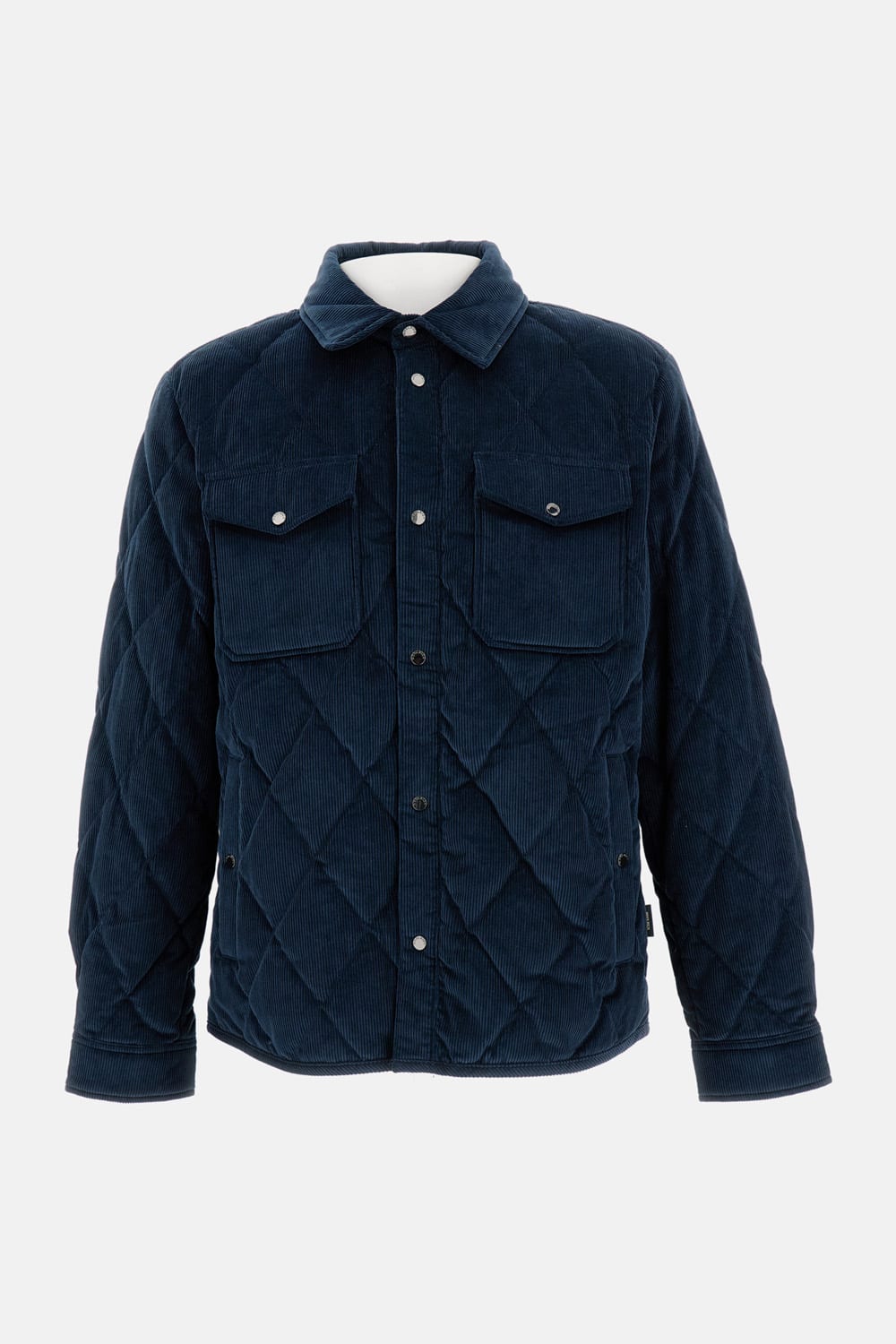 Woolrich Alaskan Velvet Shirt Jacket In Blue