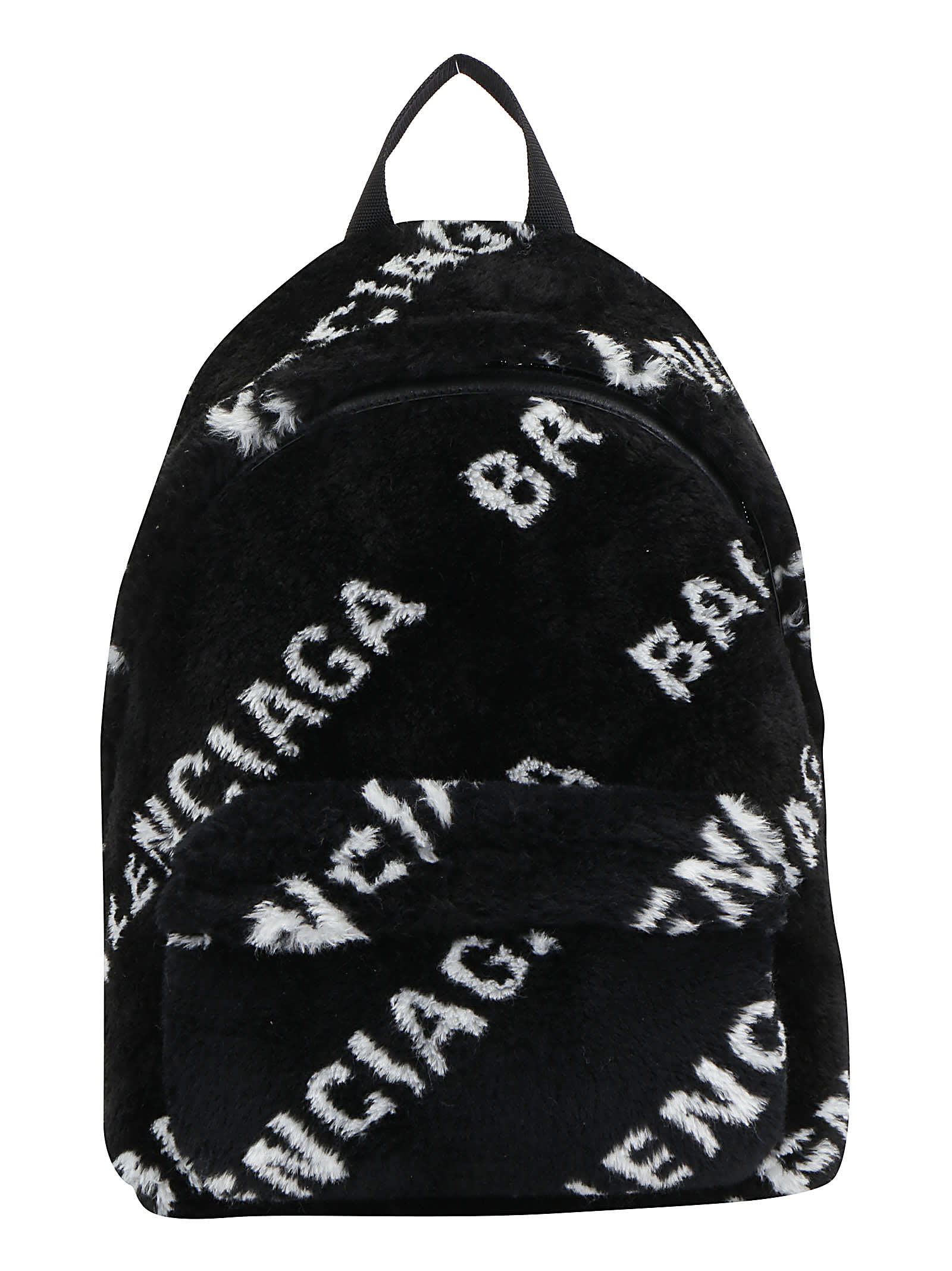 Balenciaga Backpack In Black/white