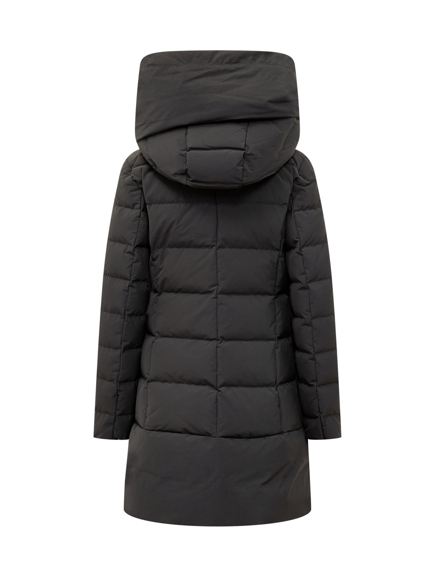 Shop Woolrich Puffy Prescott Parka In Black