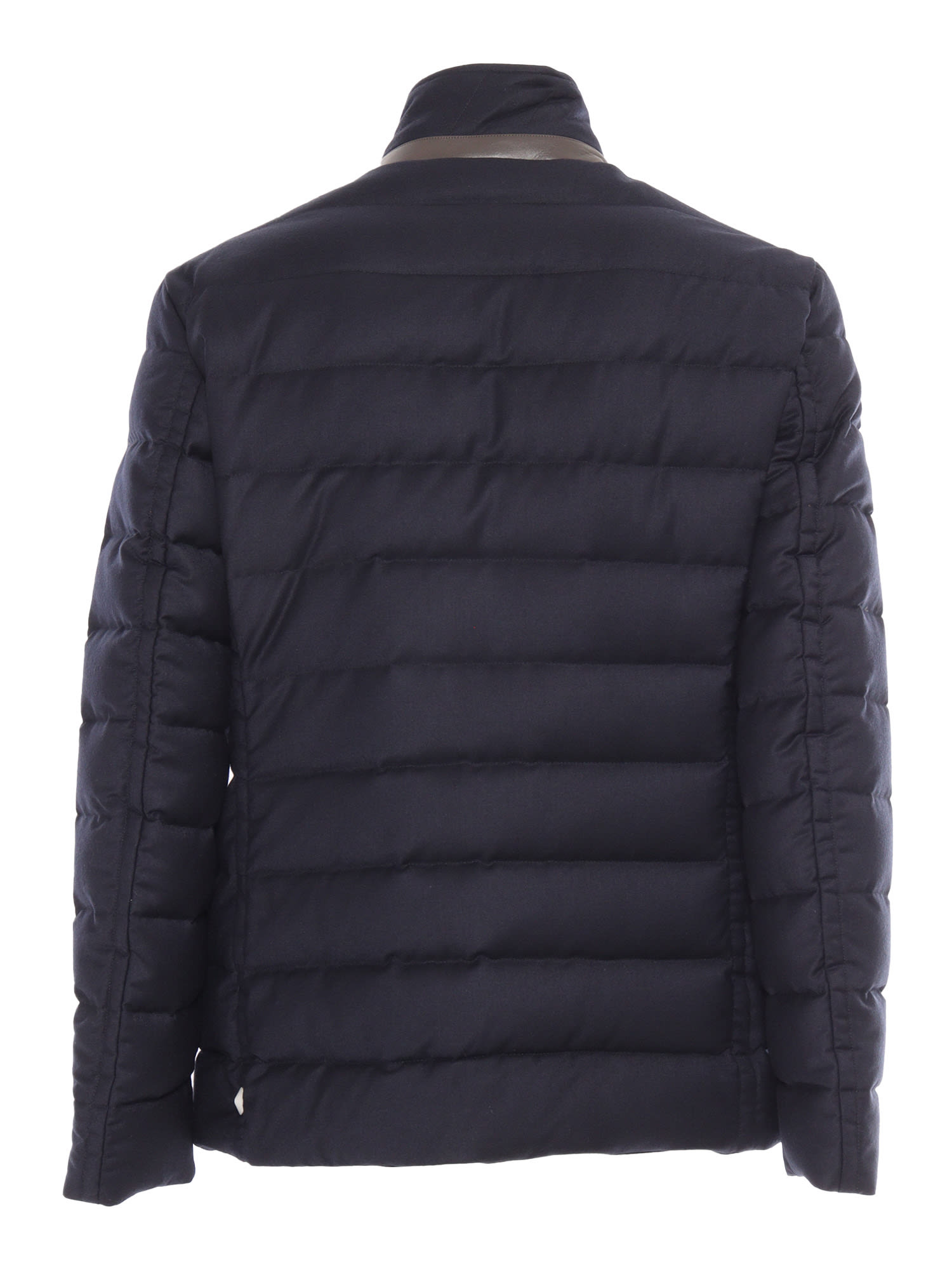 Shop Moorer Zayn-l Jacket In Blue