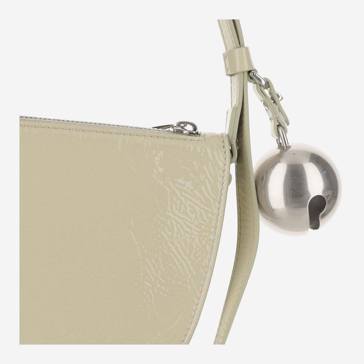 Shop Burberry Mini Shield Bag In Hunter