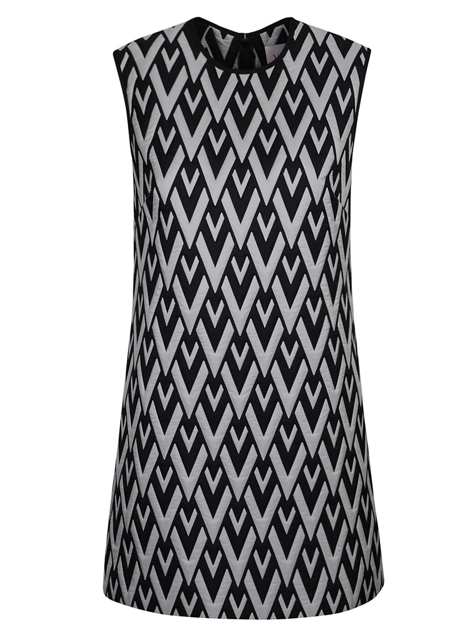 Valentino Cropped Sleeveless Dress