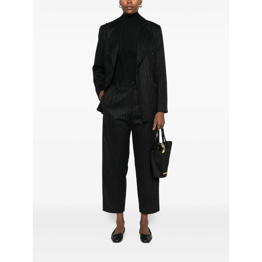 Barena Venezia Pants Gray In Black