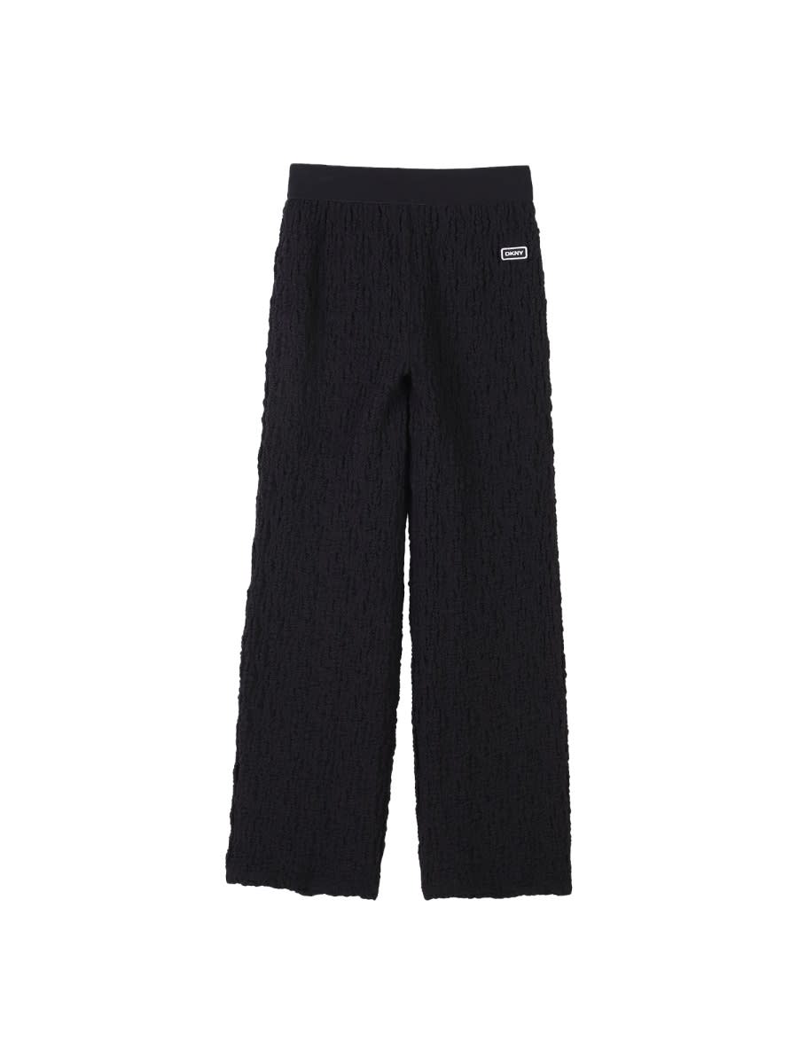 Dkny Waffle-effect Trousers