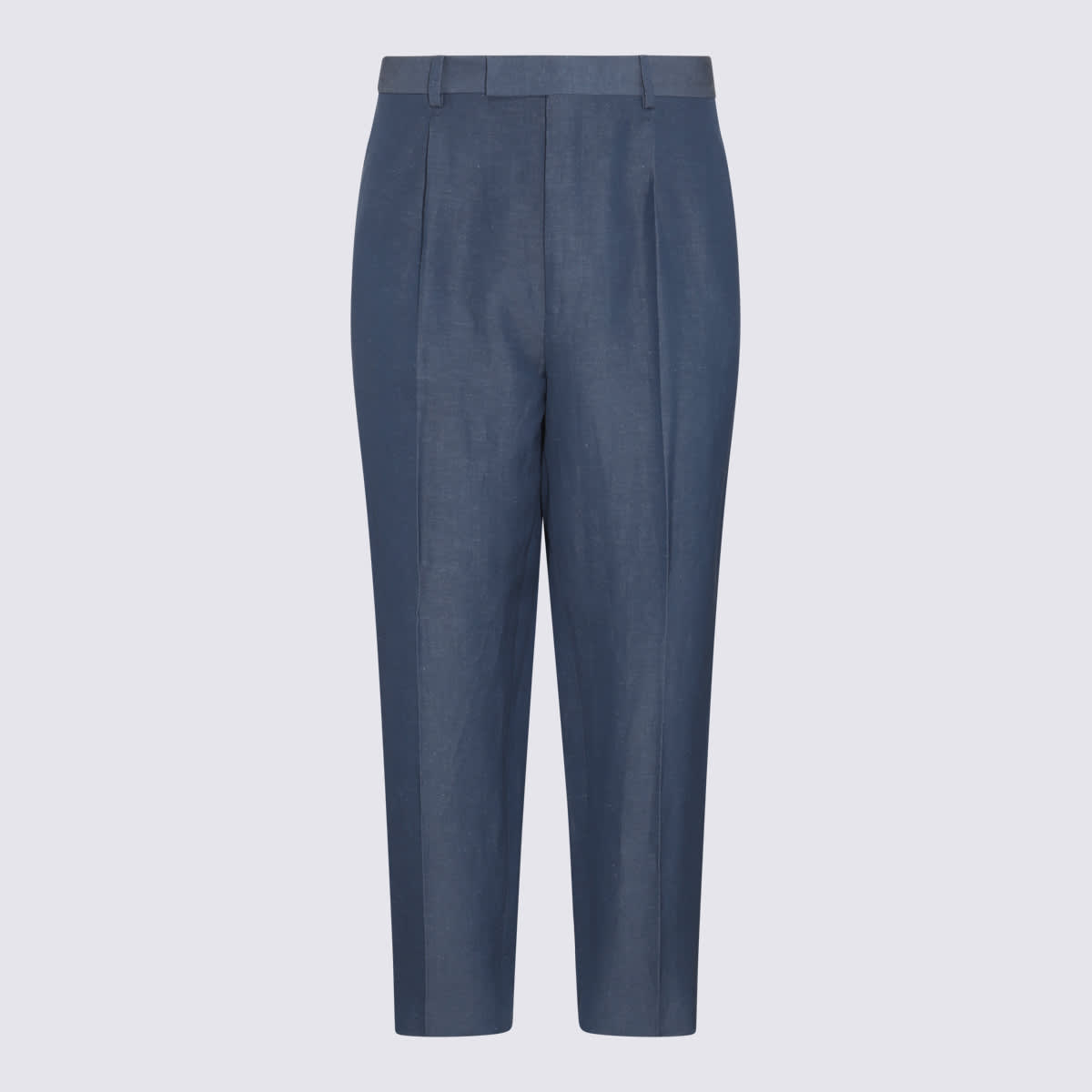 Zegna Blue Wool Pants