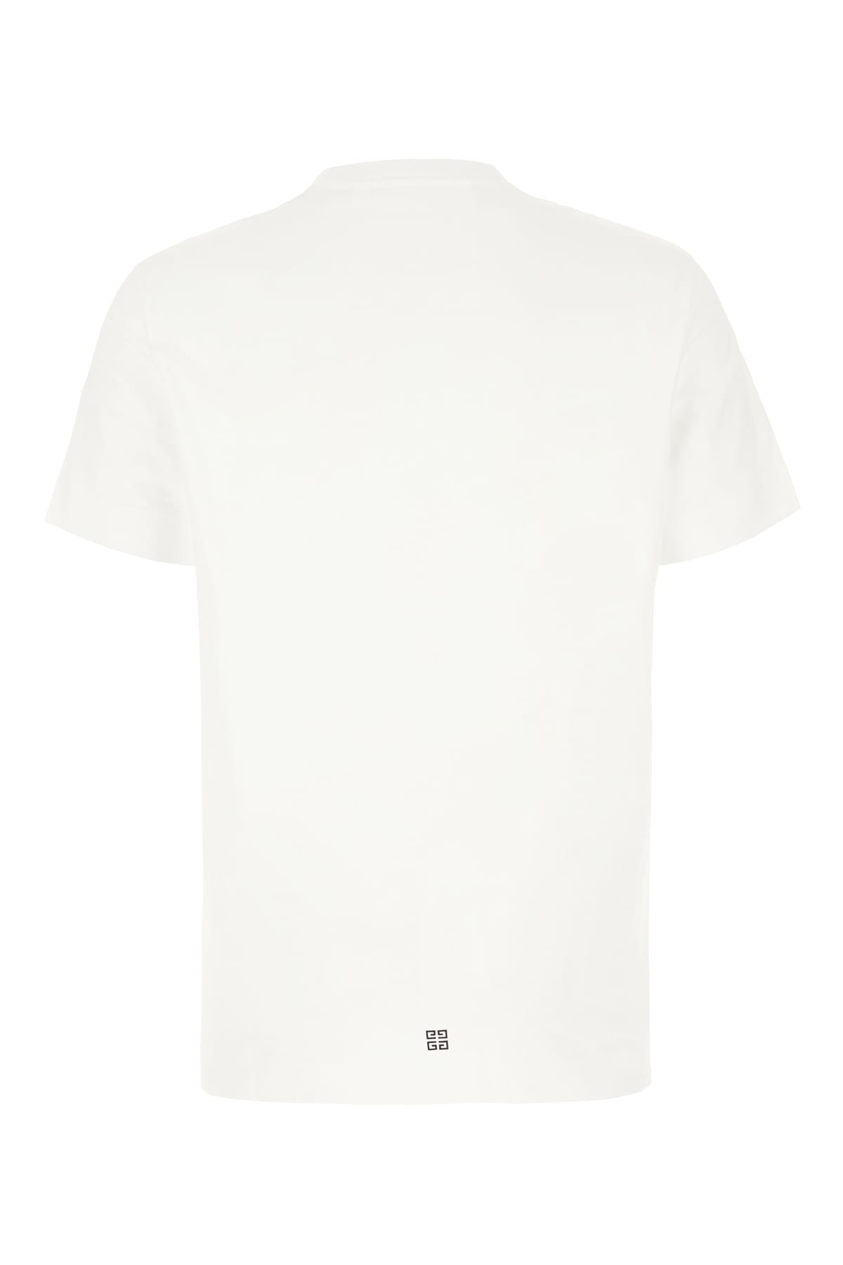 Shop Givenchy White Cotton T-shirt In 100