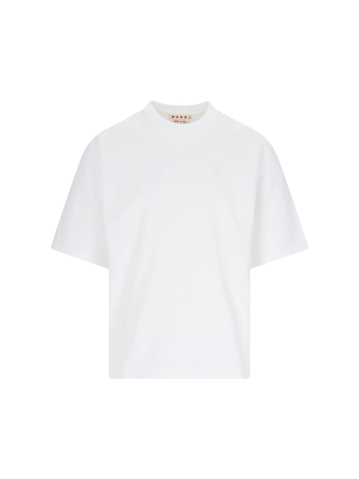 Marni Logo T-shirt In White