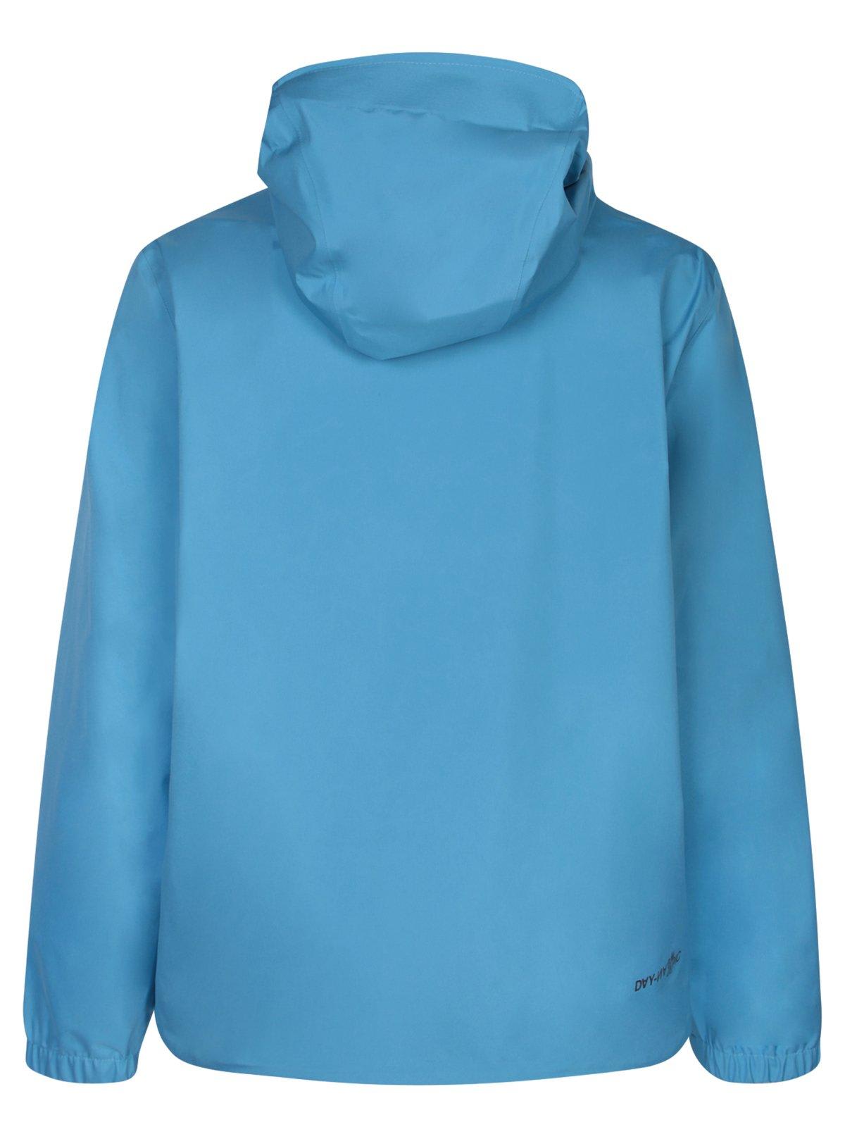 Shop Moncler Shipton Hooded Jacket In Blue