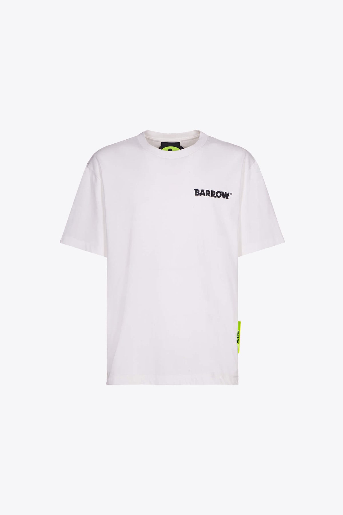 Barrow T-shirt Jersey Unisex White cotton t-shirt with back print