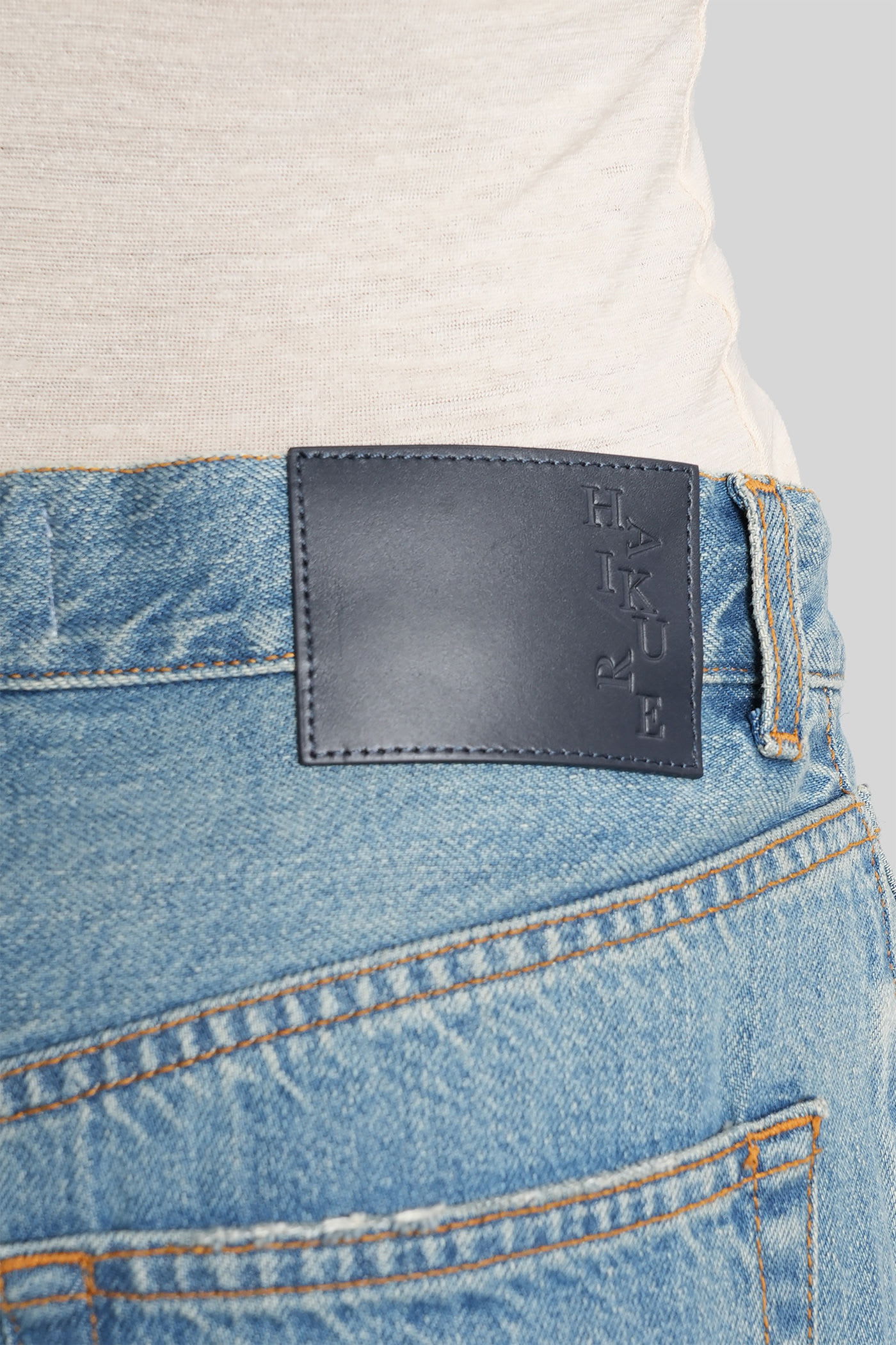 Haikure Candy Jeans In Blue Denim In Blue