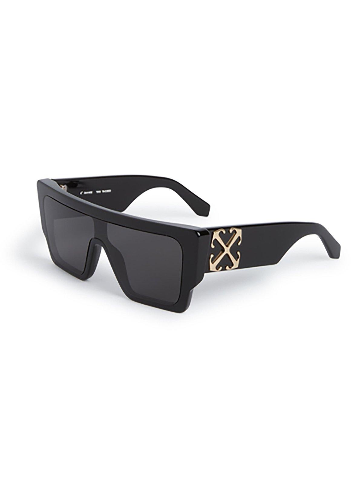 Off-white Square Frame Sunglasses In Black
