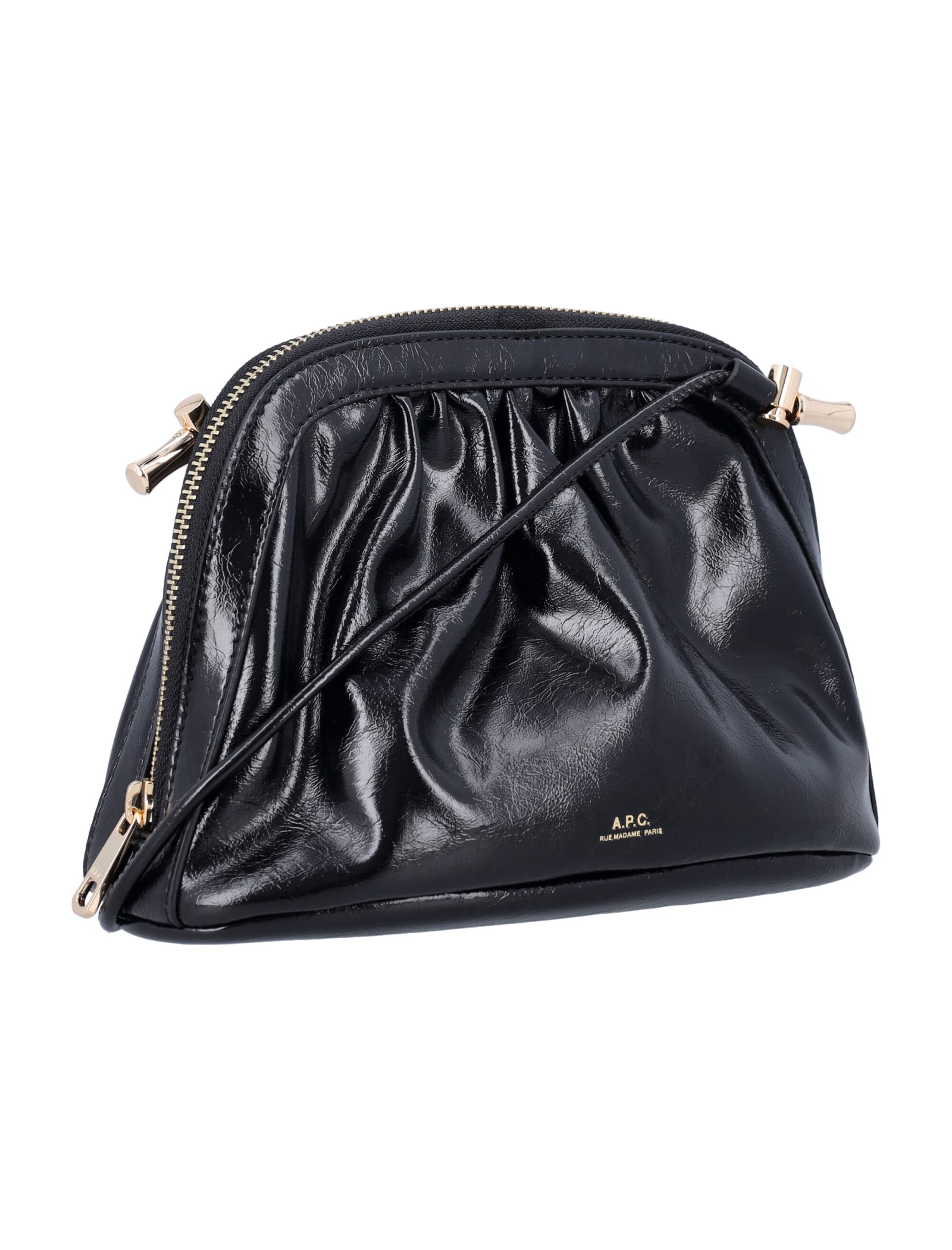 Shop Apc Ninon Bag In Black