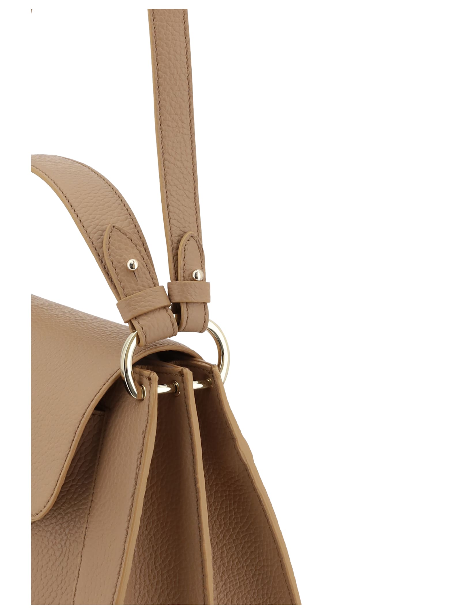 Coccinelle C-me Handbag In Sand