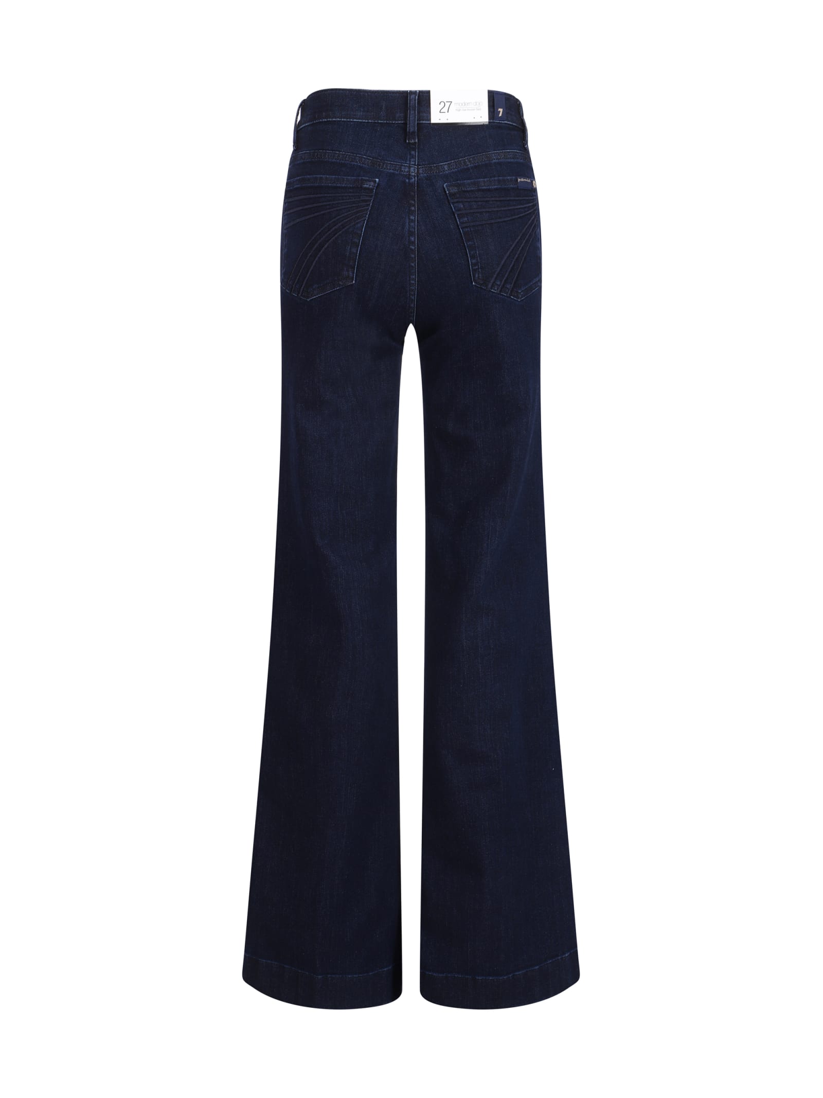 Shop 7 For All Mankind Jeans In Dark Blue