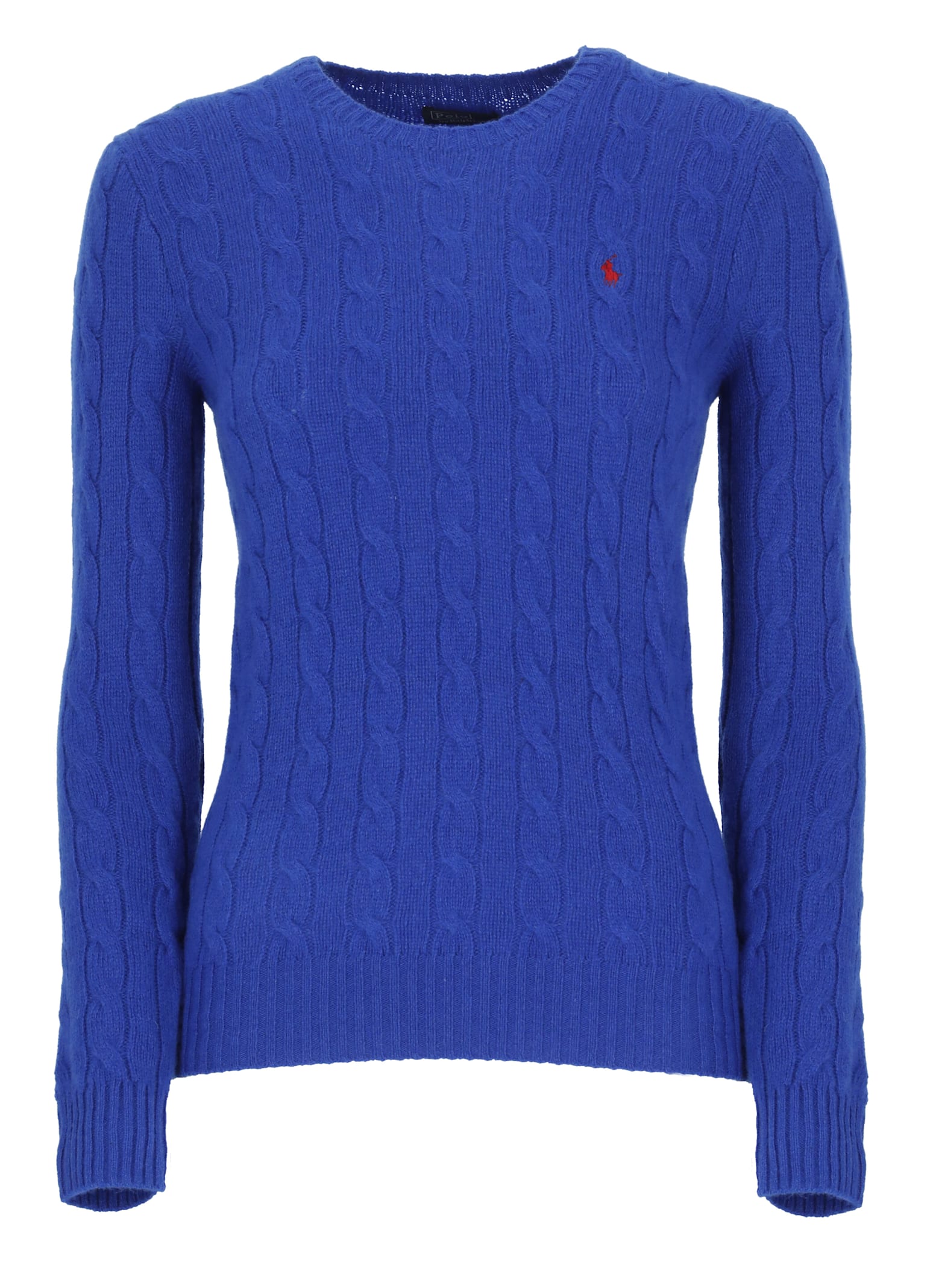 Shop Ralph Lauren Wool Sweater In Blue