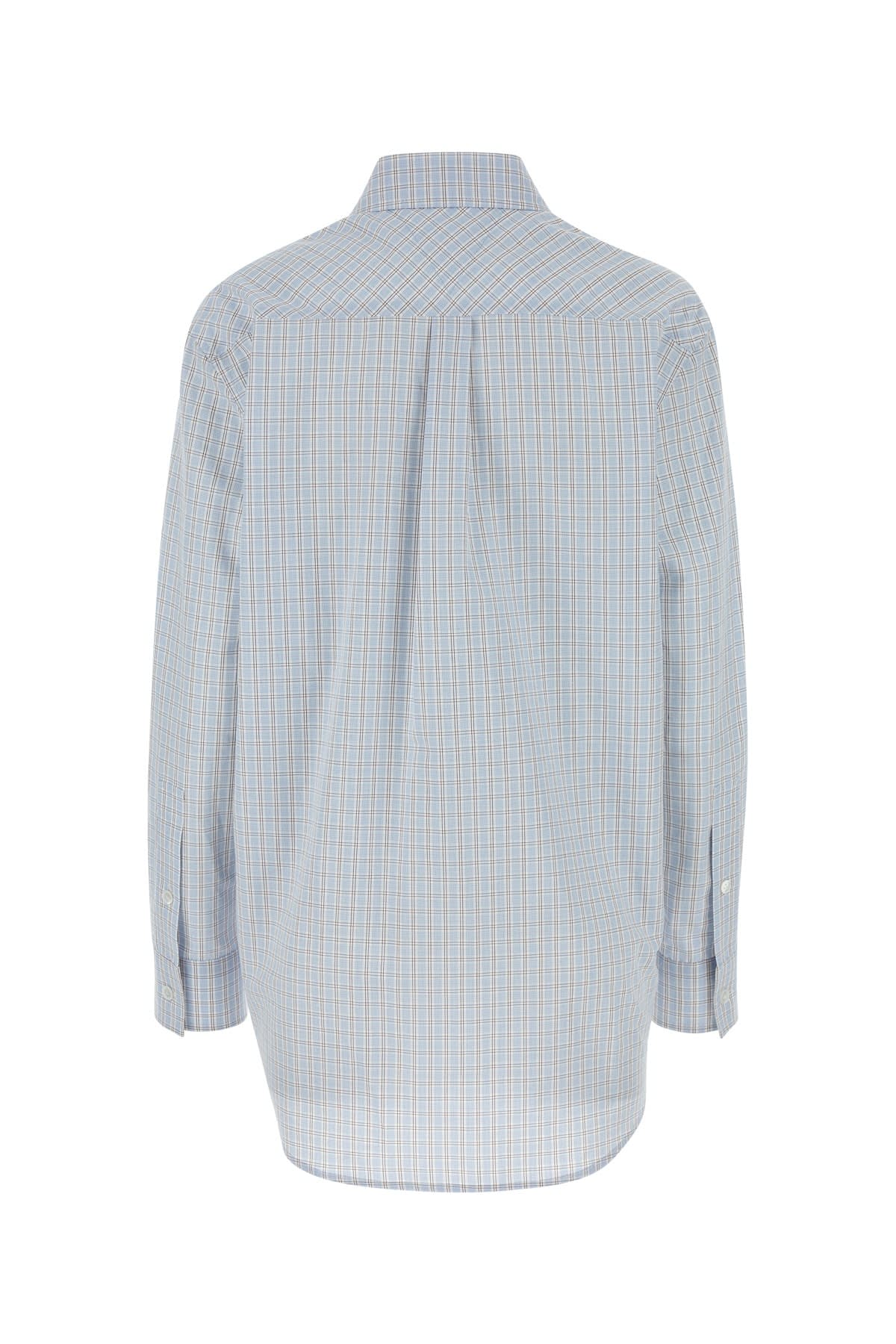 Shop Bottega Veneta Camicia In Azzurro