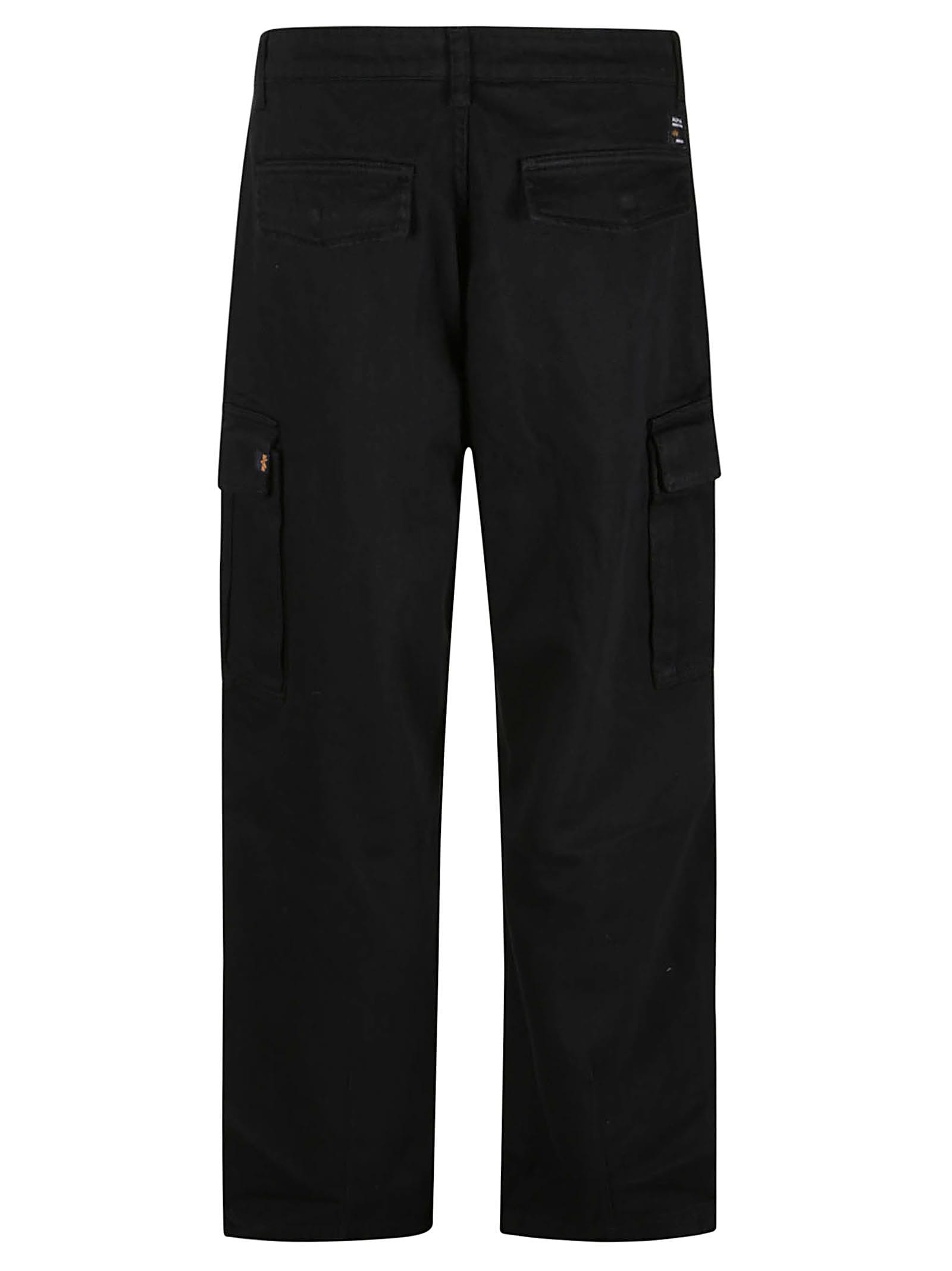 Shop Alpha Industries Aircraft Trousers In Black