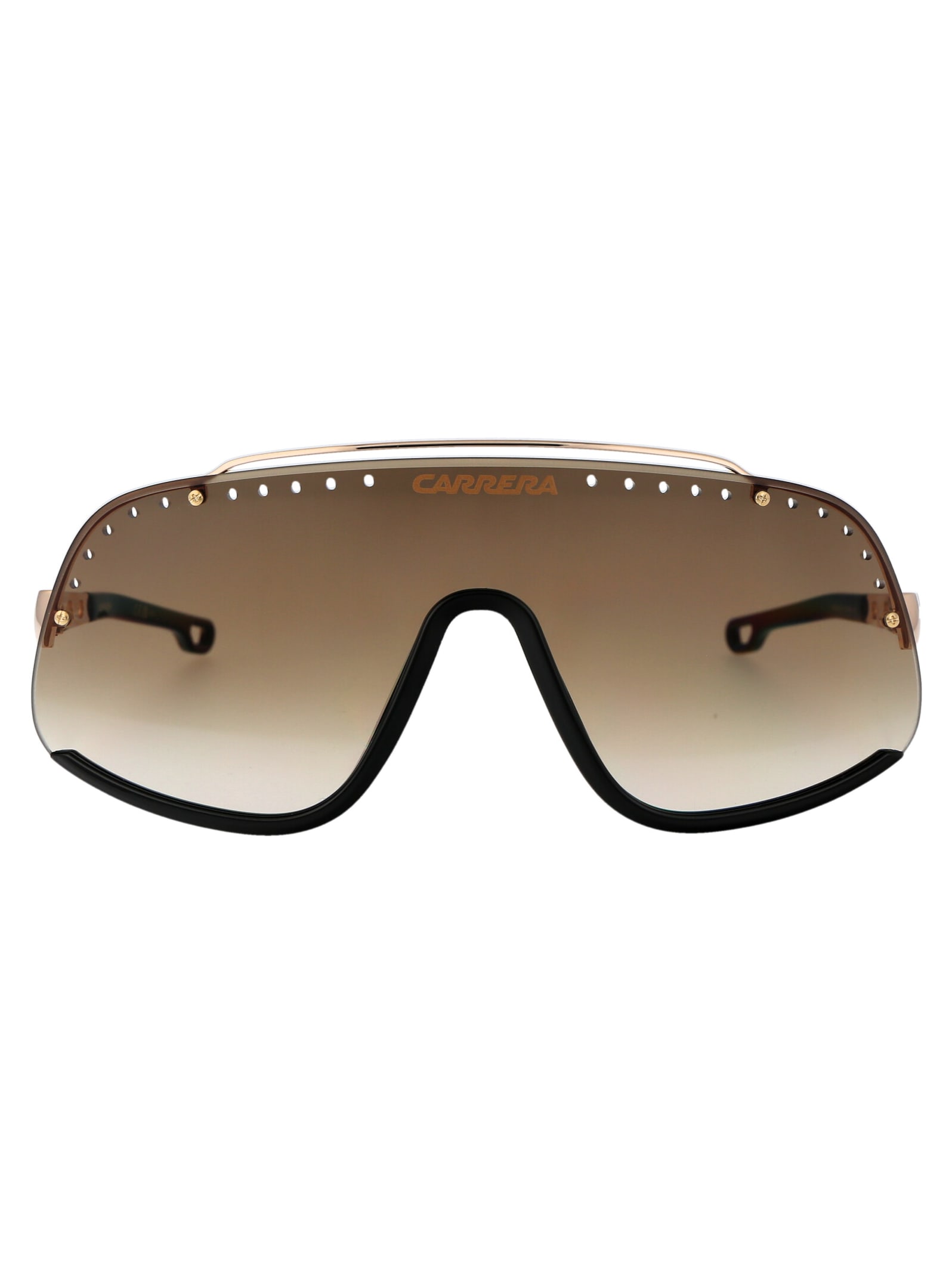 Shop Carrera Flaglab 16 Sunglasses In Fg486 Brwngold B