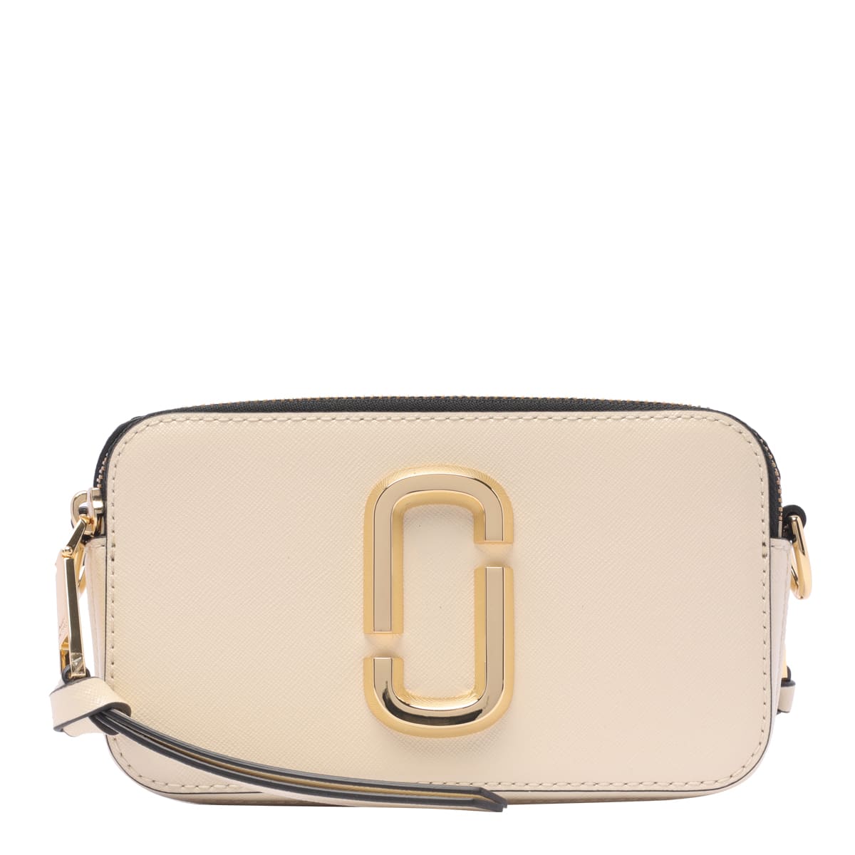 Shop Marc Jacobs The Snapshot Crossbody Bag In Cloud White/multi