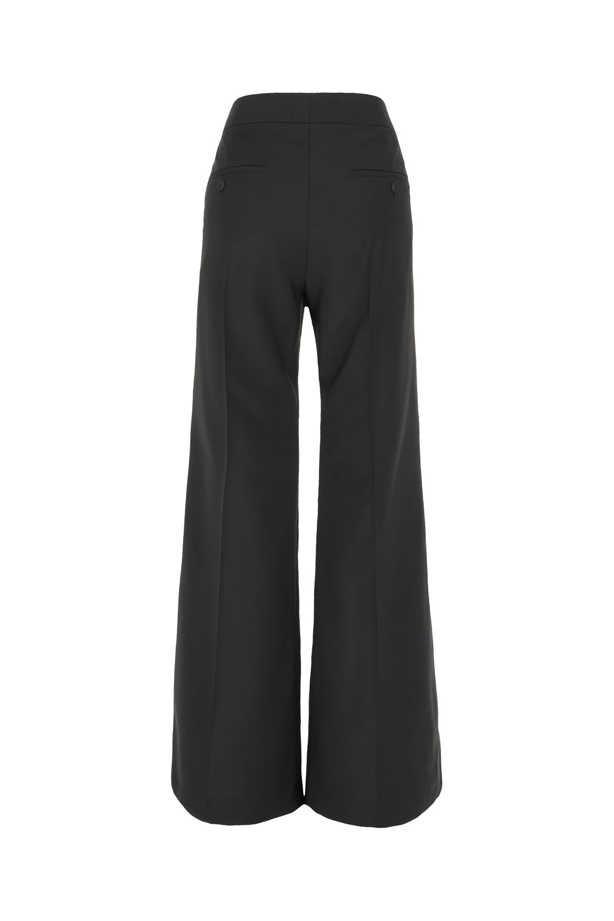 Shop Givenchy Black Wool Blend Pants