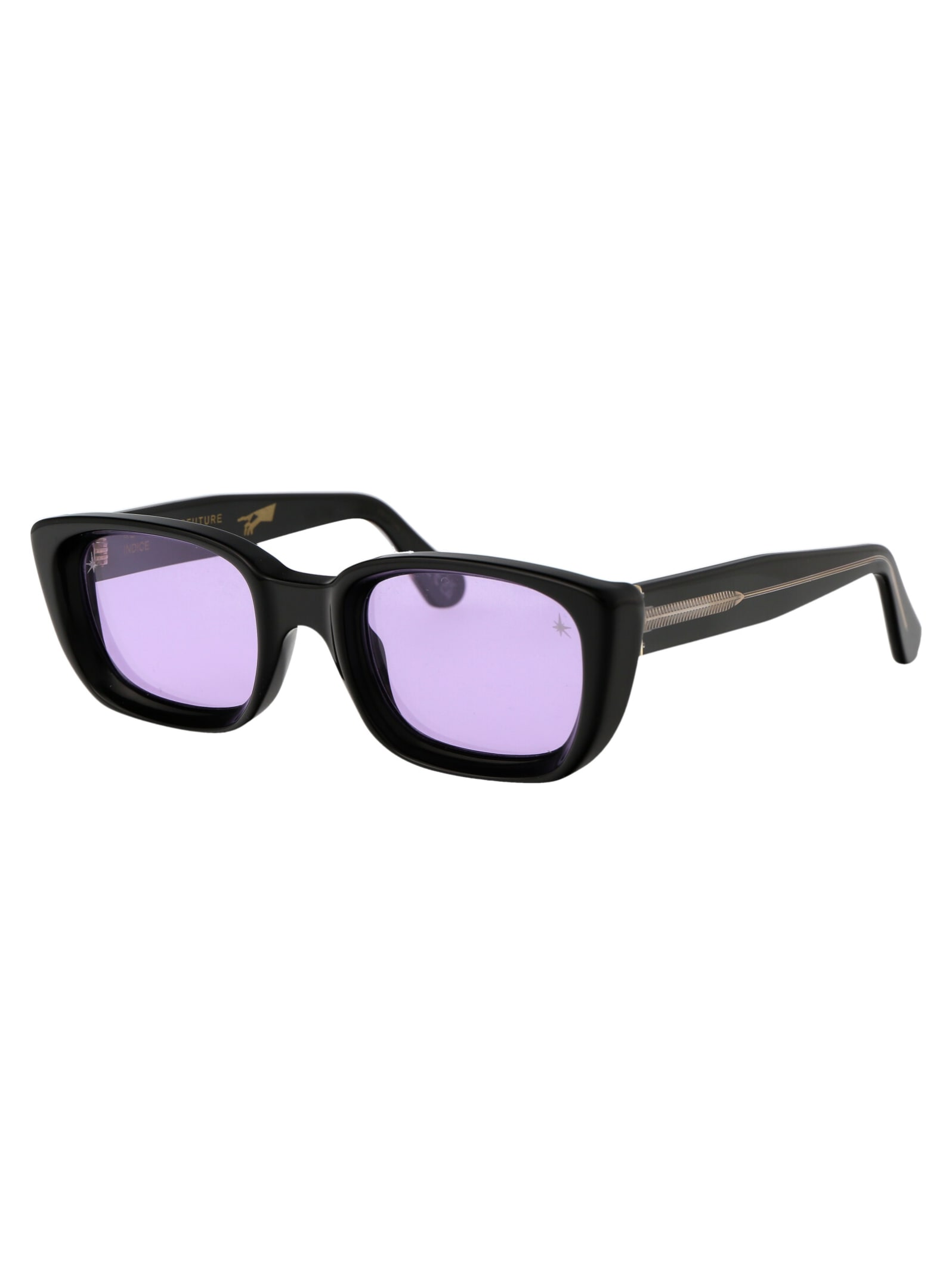 Shop Retrosuperfuture Lira Indice Sunglasses In Purple